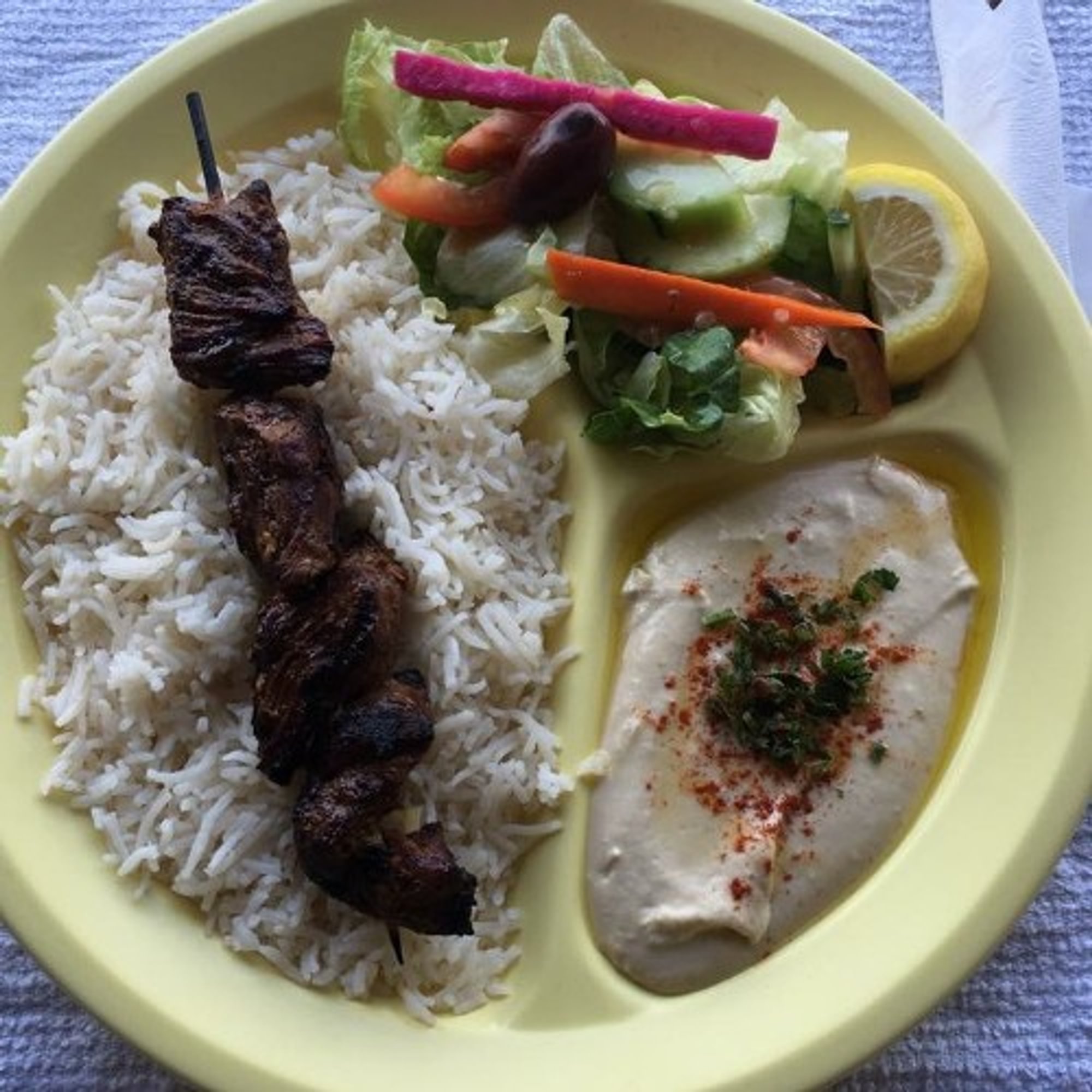 Beef Kabob Lunch Specials