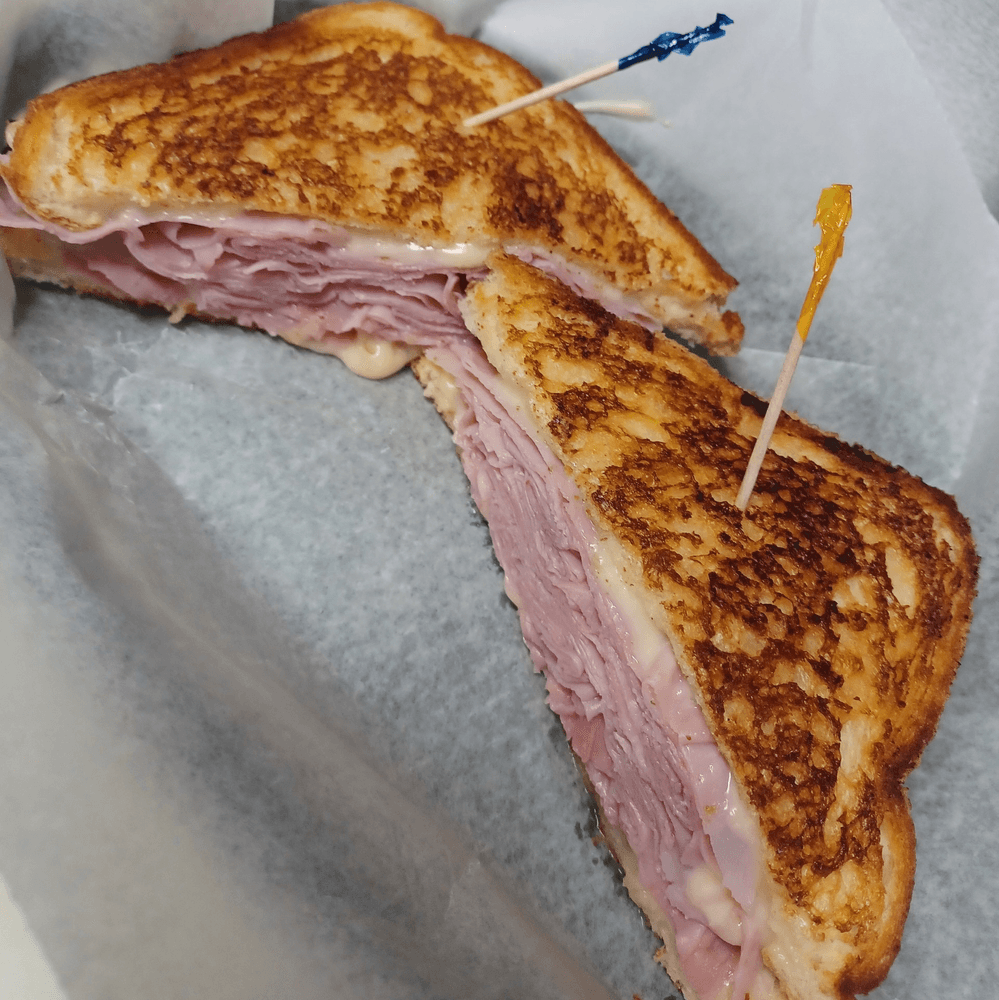 Grilled Ham & Cheese Sandwich