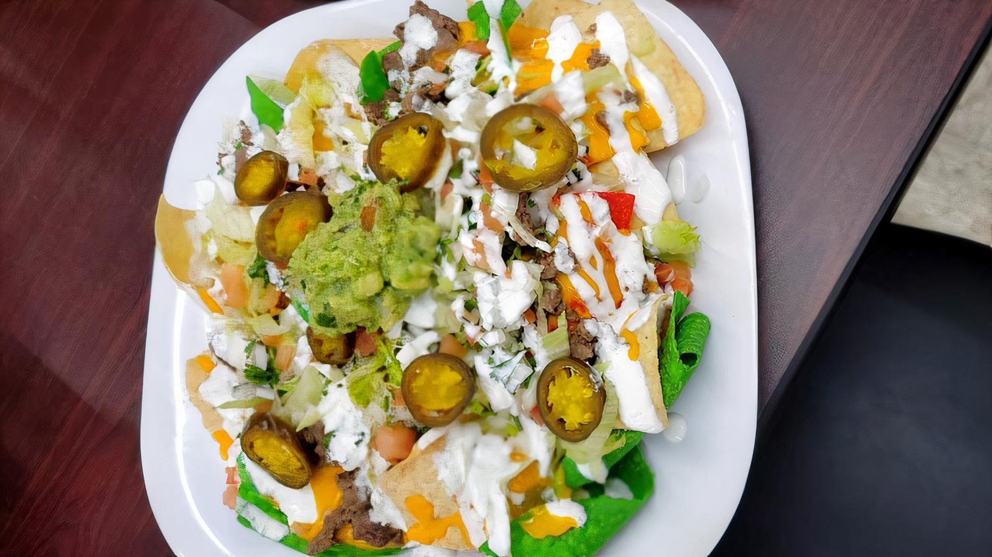 El Primo Special Super Deluxe Steak Nachos Cheese