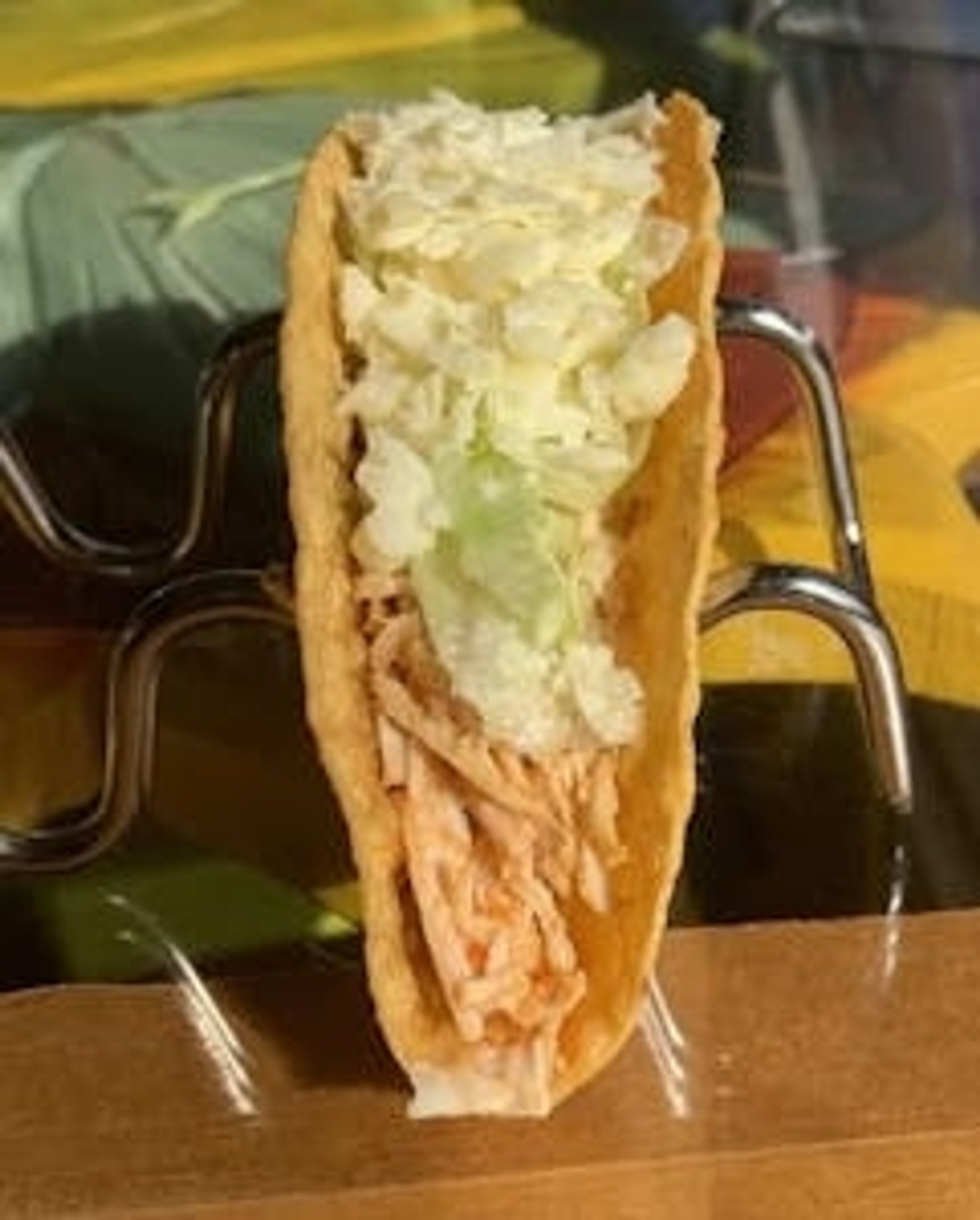 Chicken or Beef Hard Taco