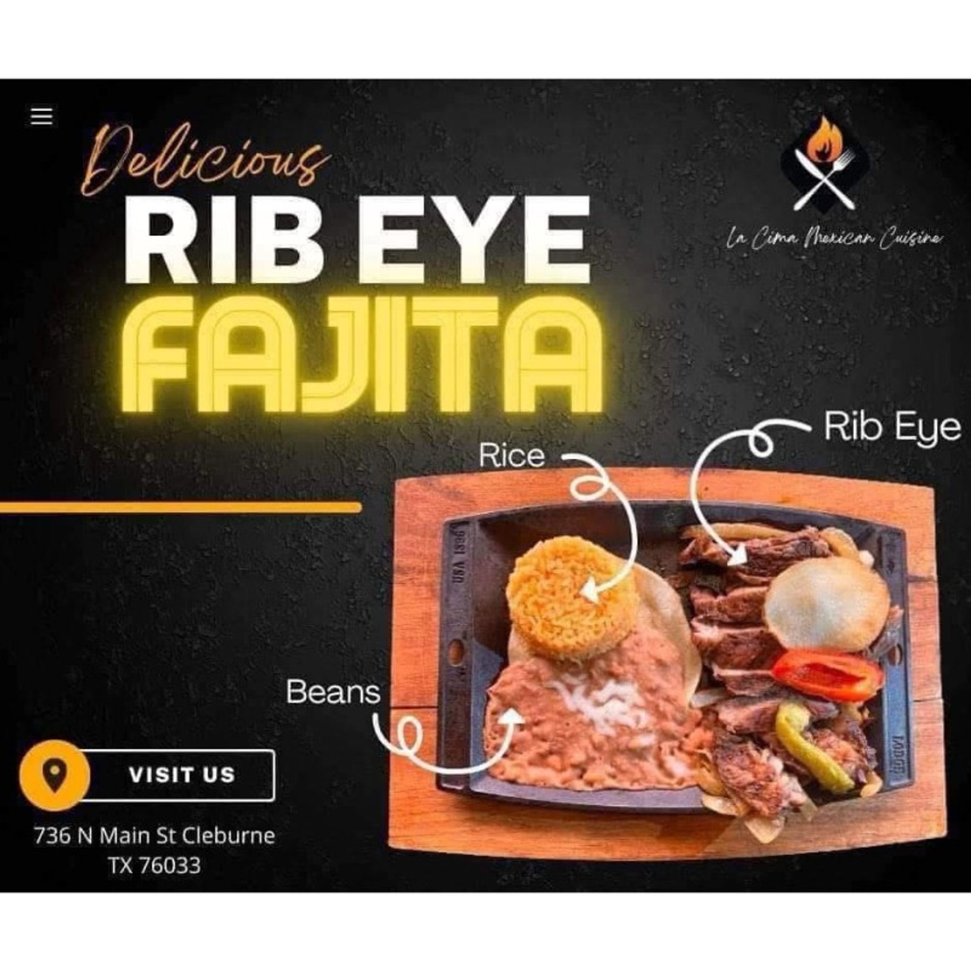 Rib Eye Fajita
