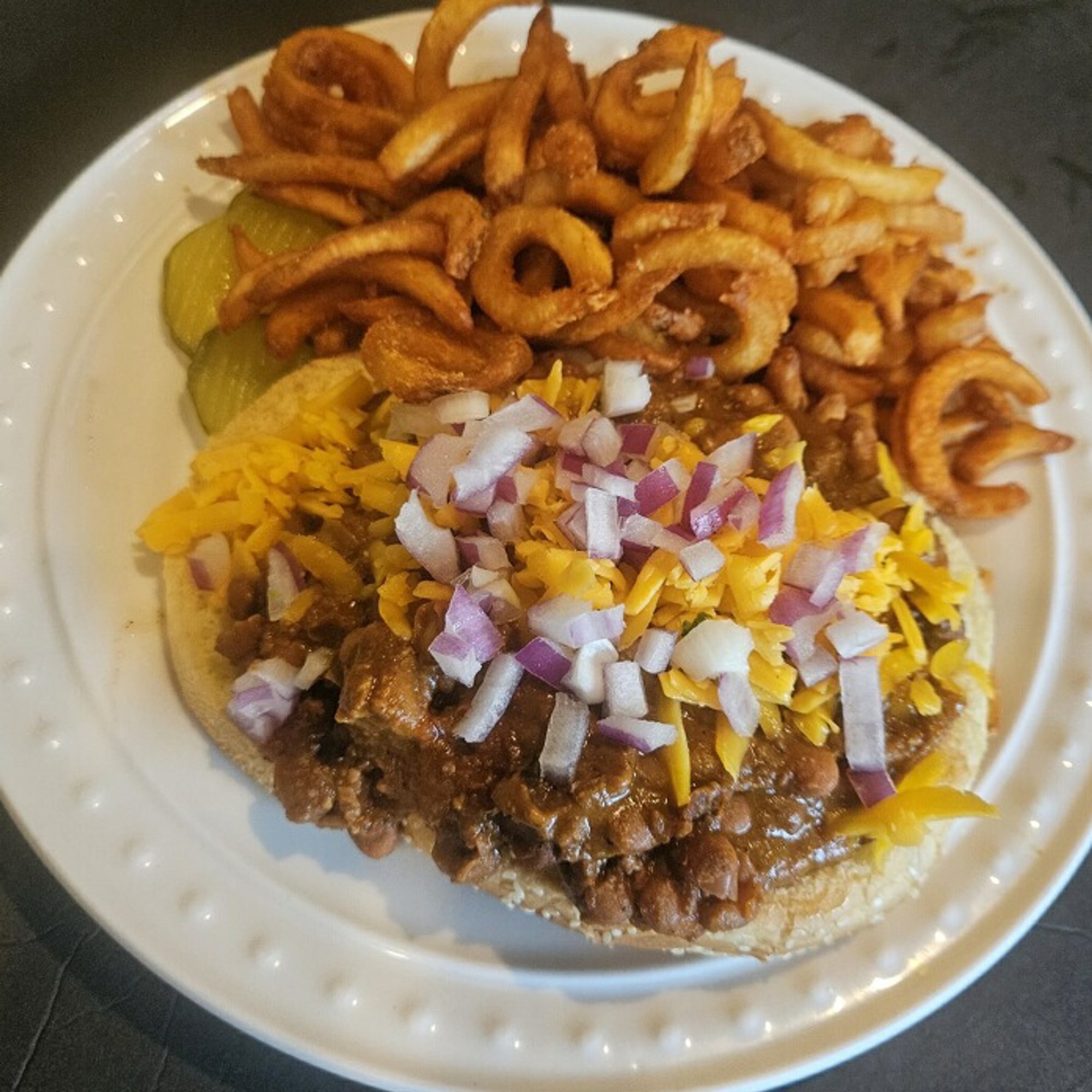 Wolfman Chili Burger