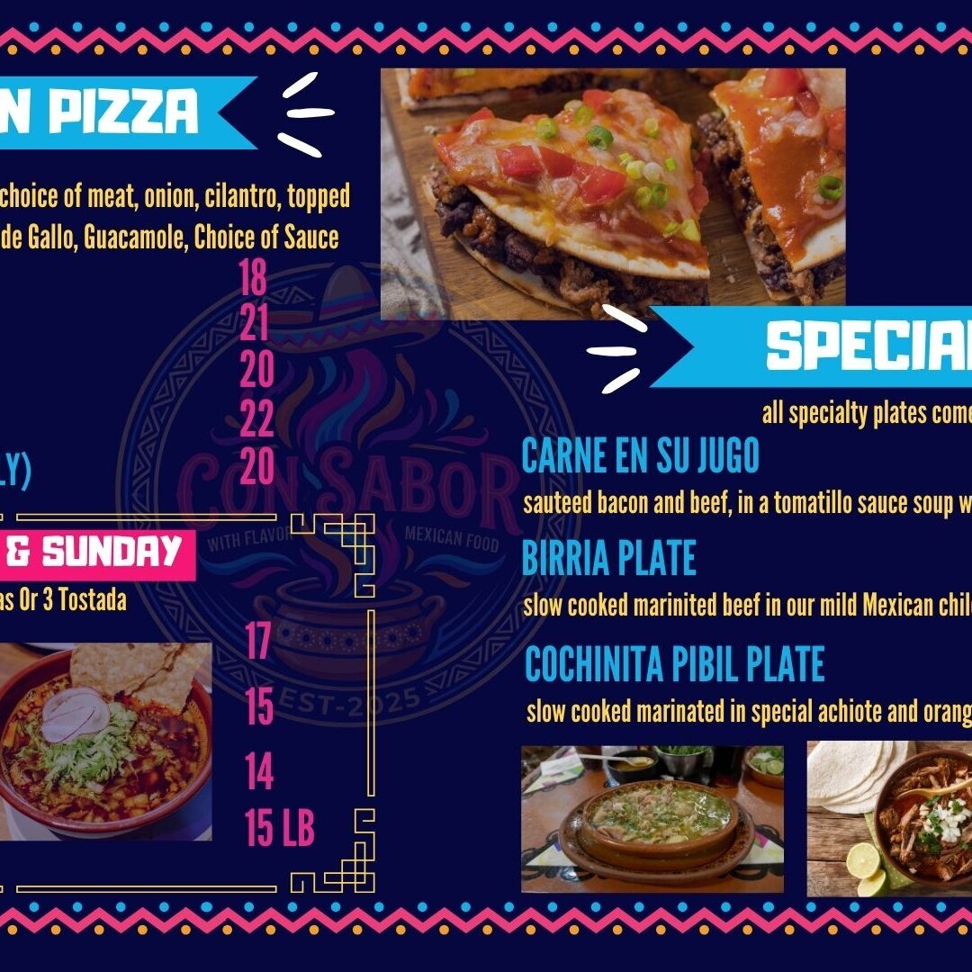 Con Sabor Mexican Food Image