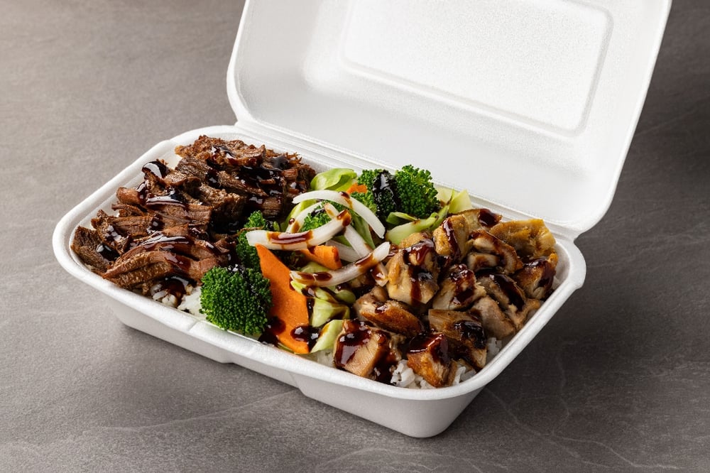 #5 Combo Beef & Chicken Teriyaki