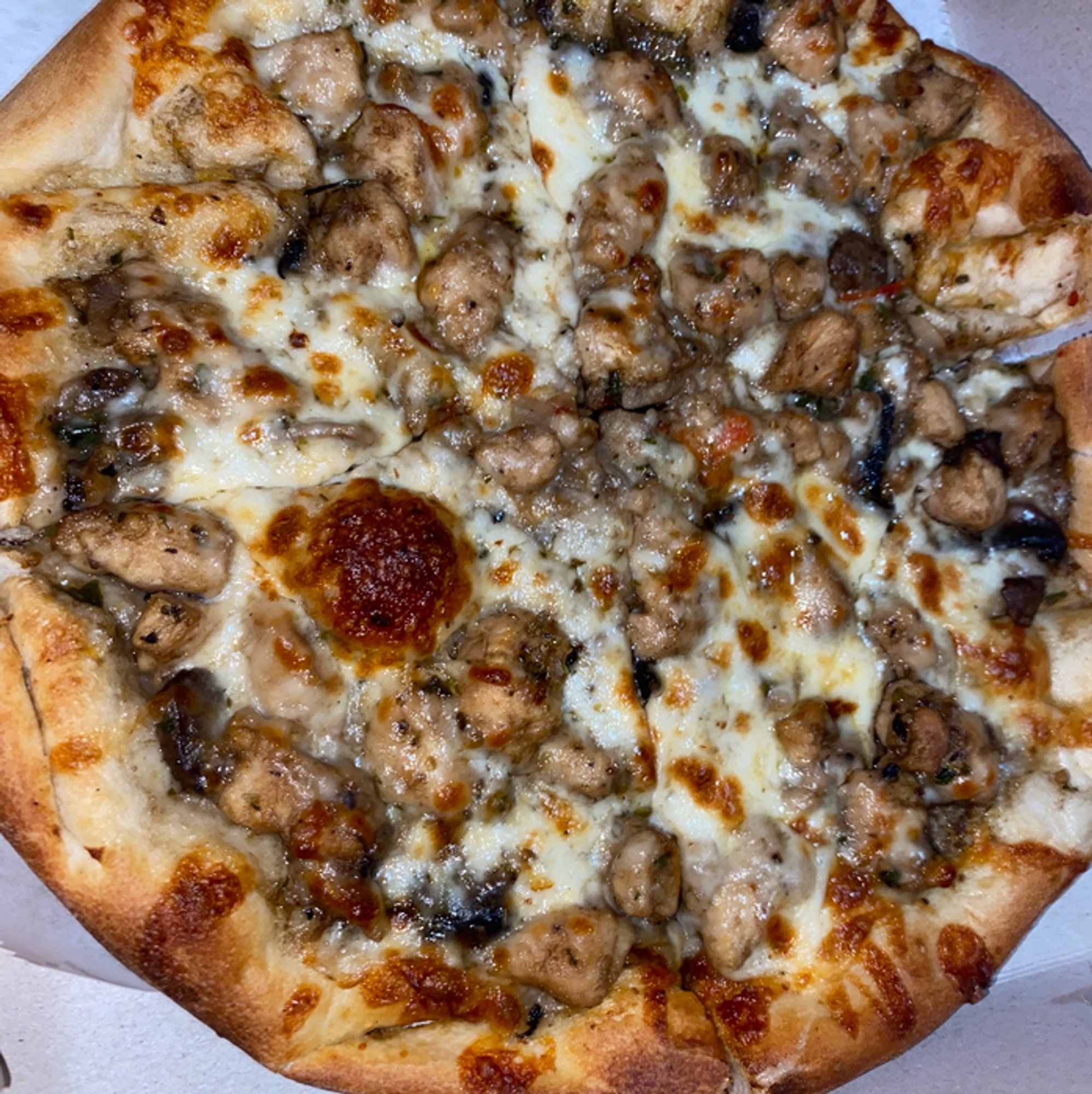 Chicken Marsala Pie
