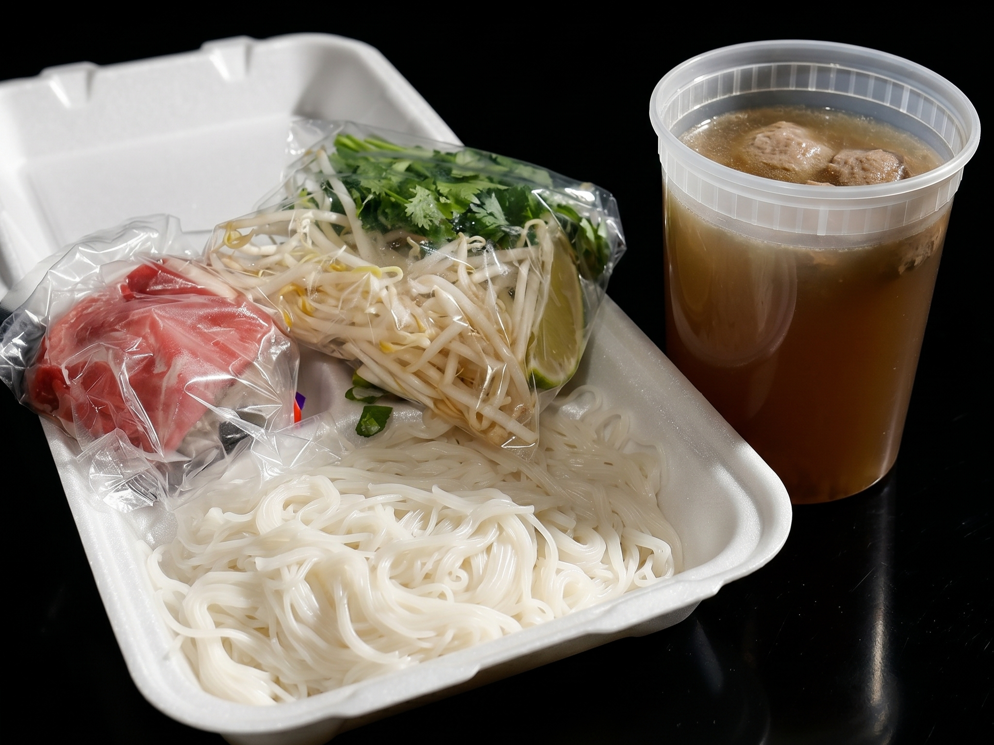 P4.Steak And Meatball Pho