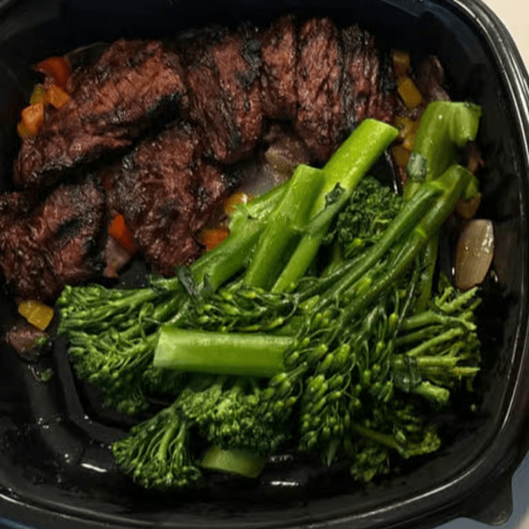 Marinated steak tips