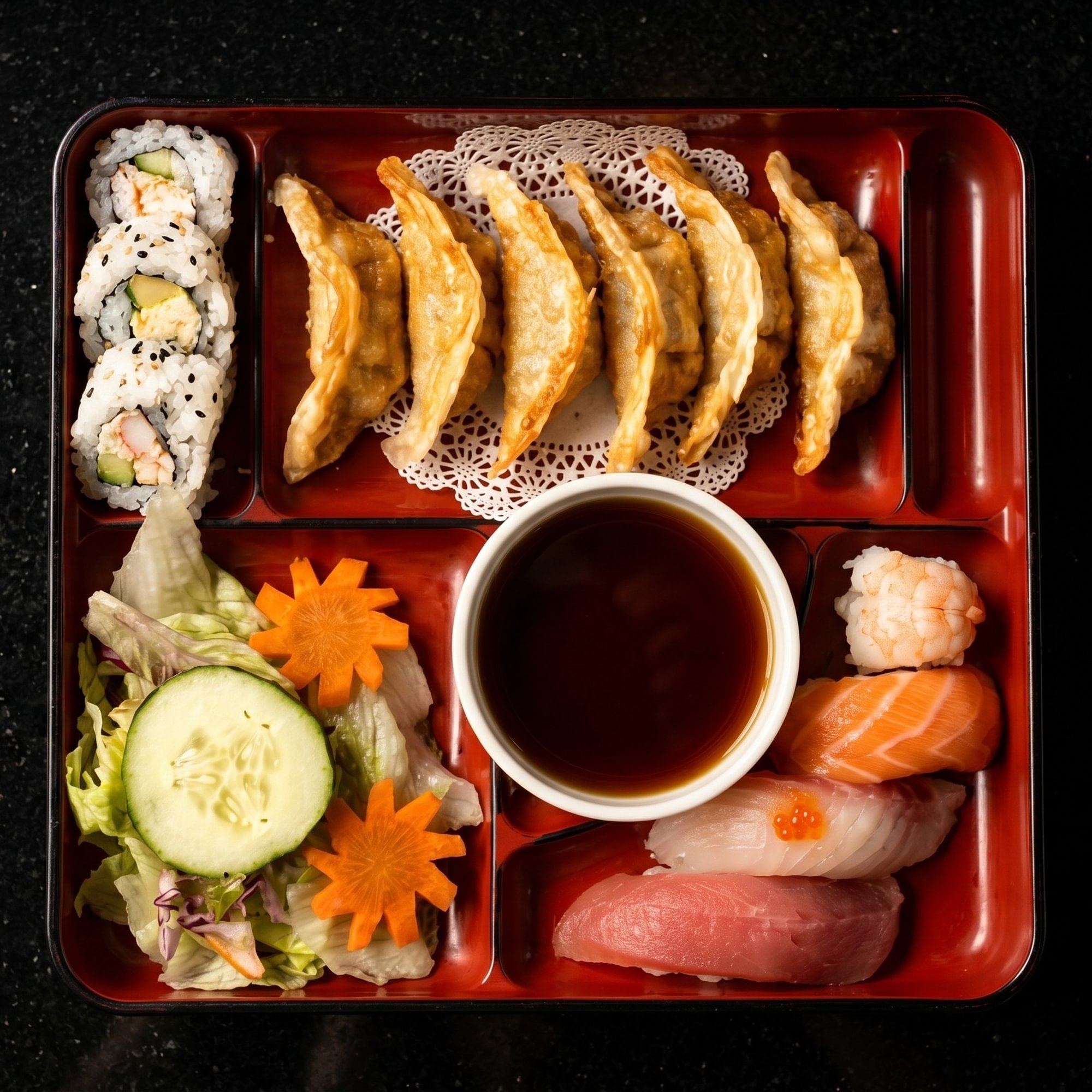 114. Tempura Lunch Box