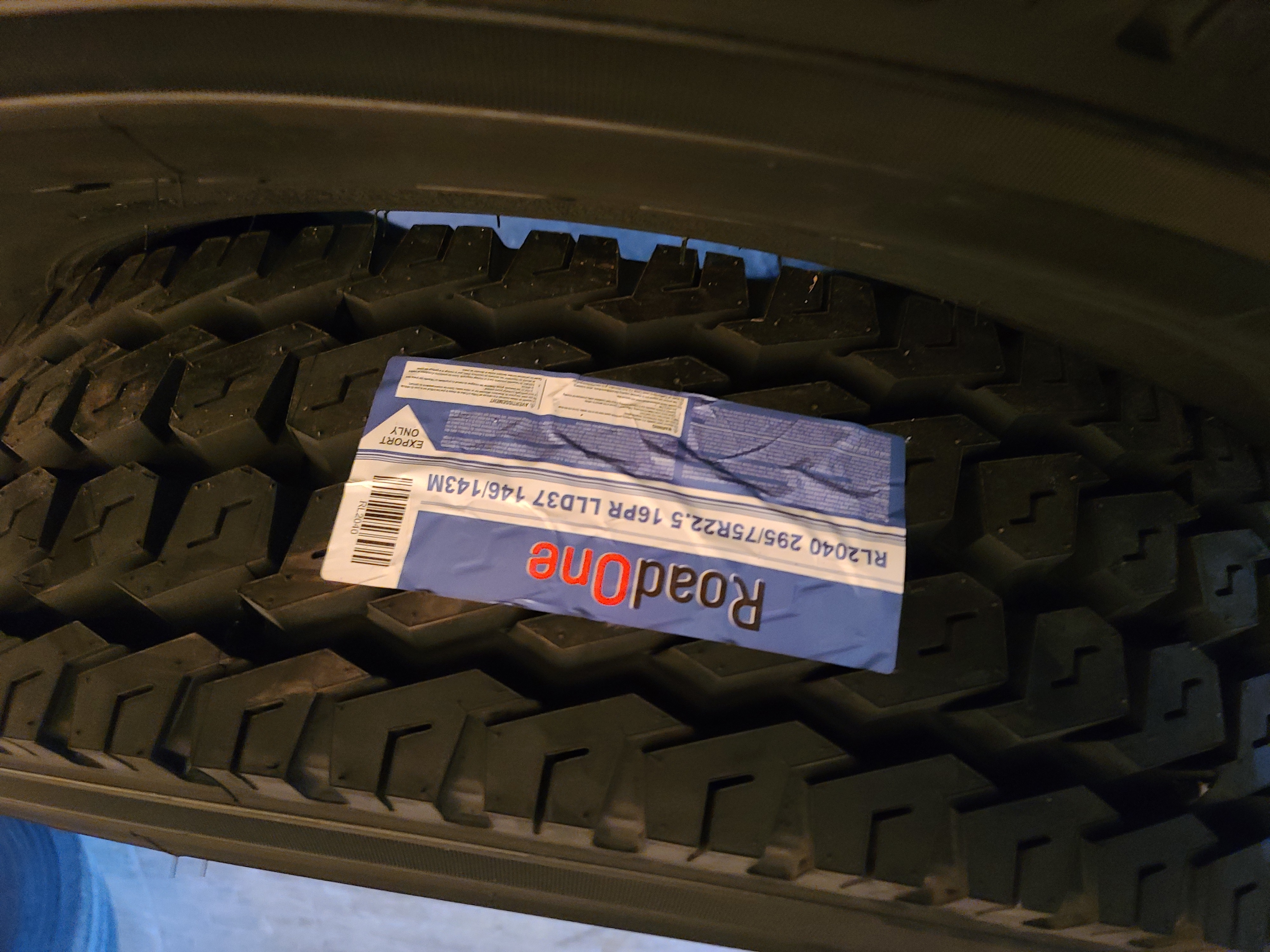 Commercial semi truck tires