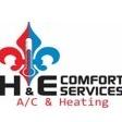 H & E Comfort Services Logo
