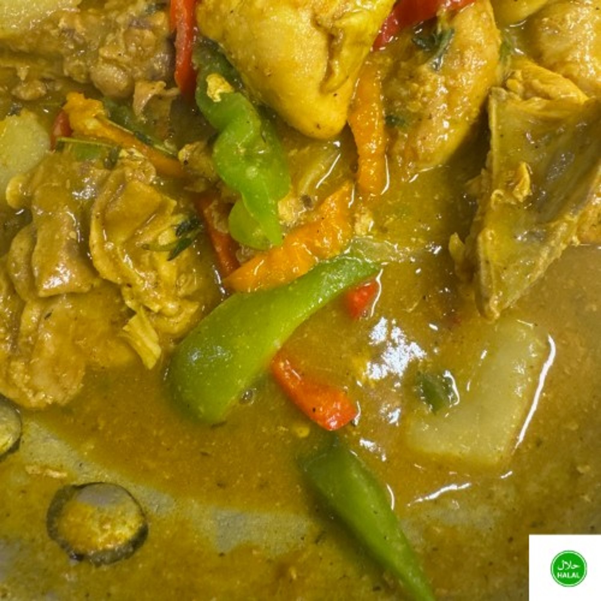Bone in Curry Chicken