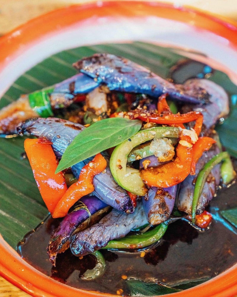 Pad Spicy Eggplant