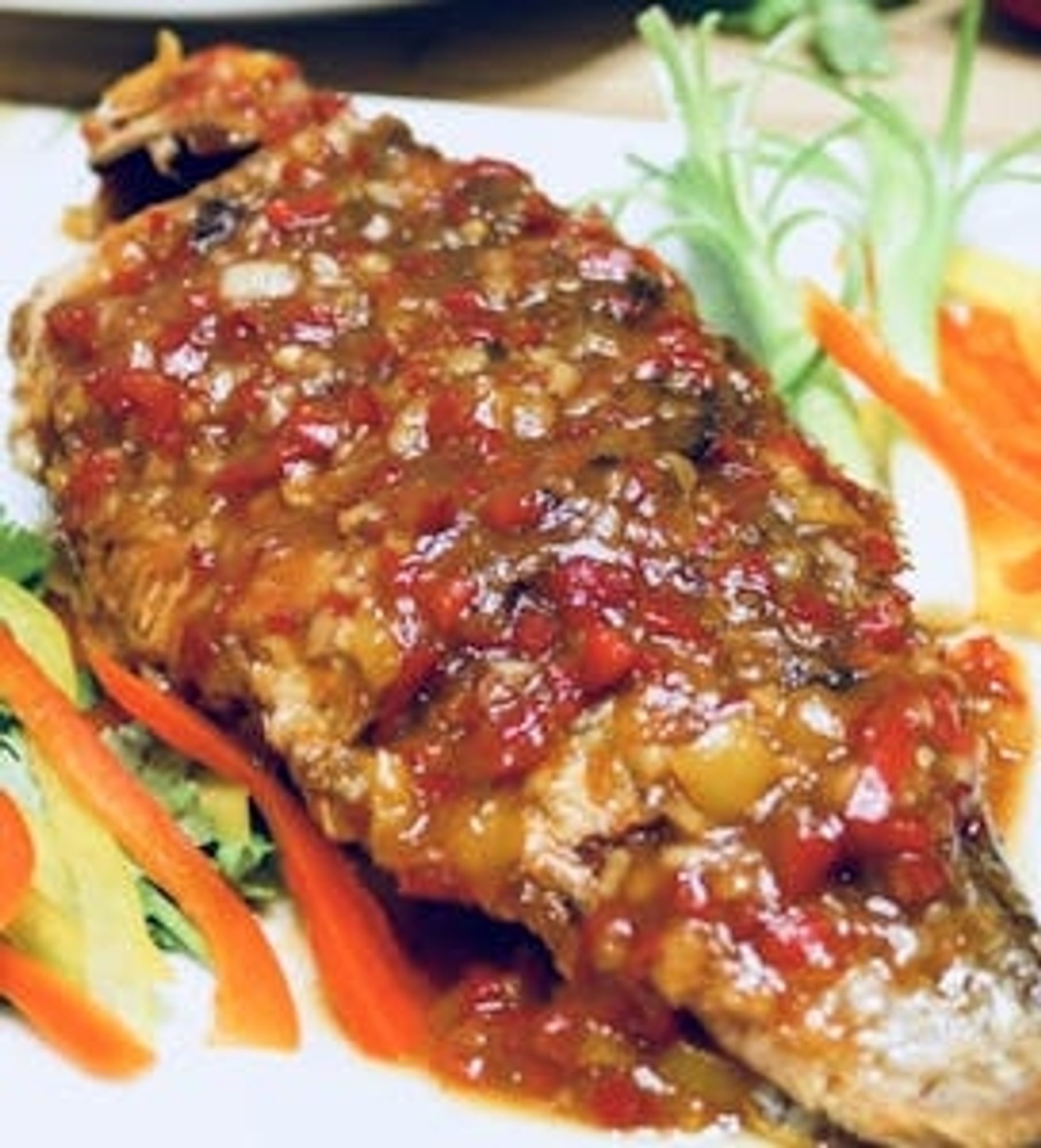 Red Snapper Hot Garlic