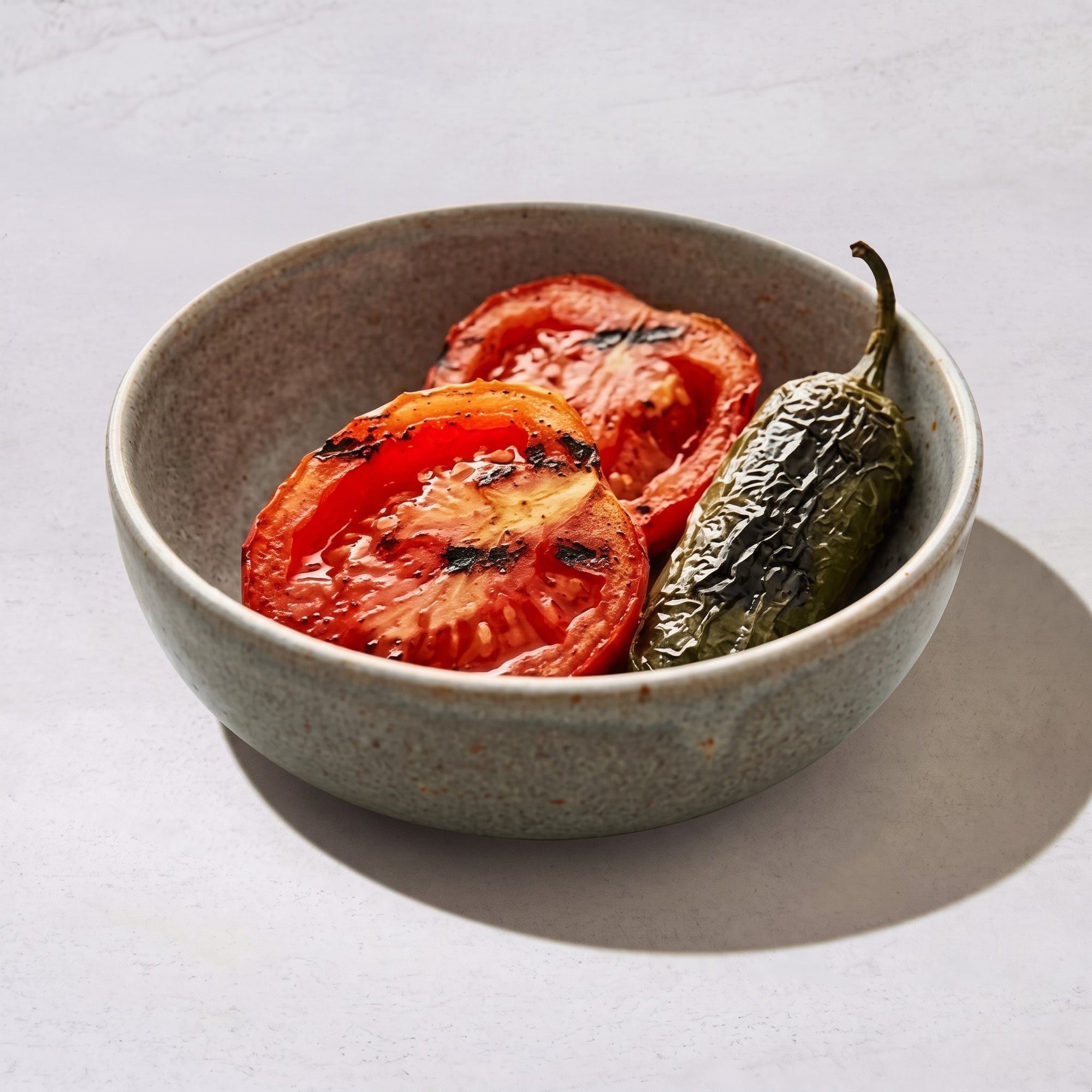 Grilled Tomato & Jalapeño