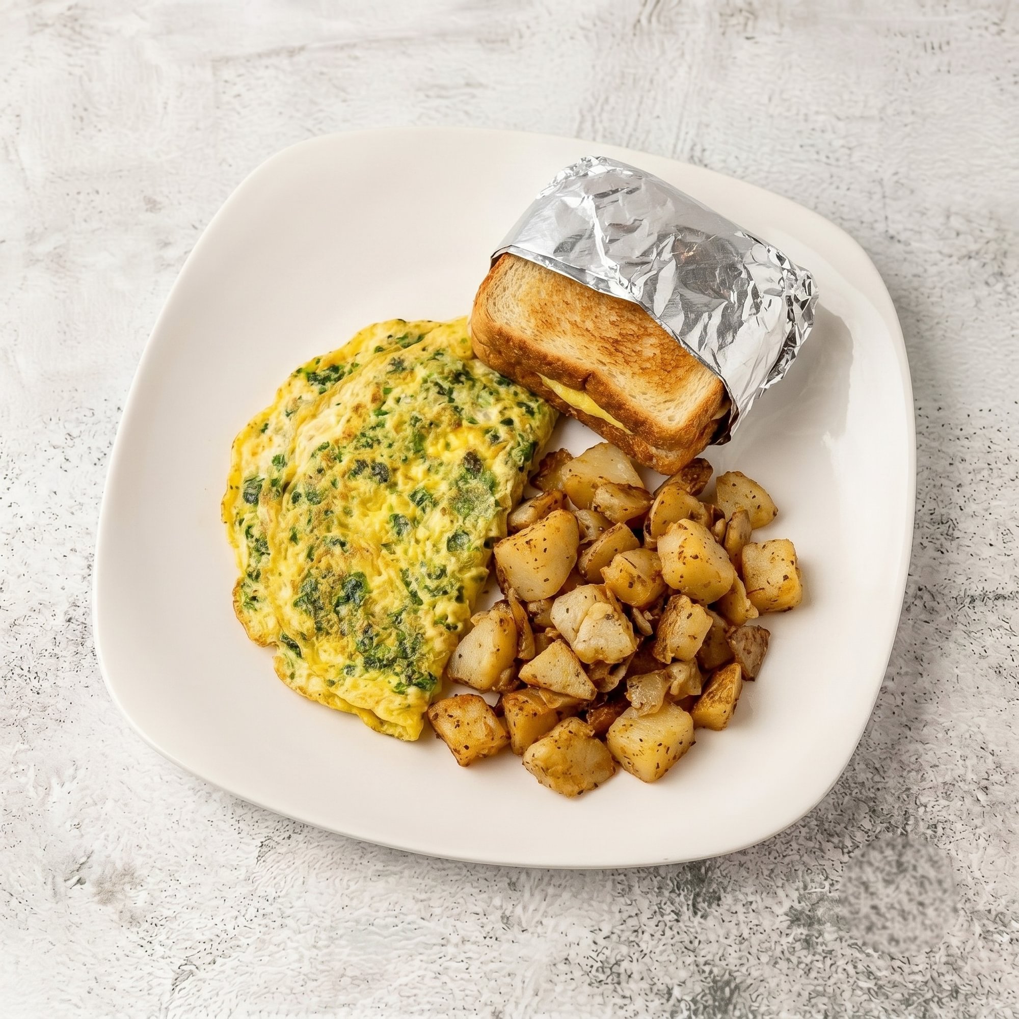 Broccoli & Cheese Omelette