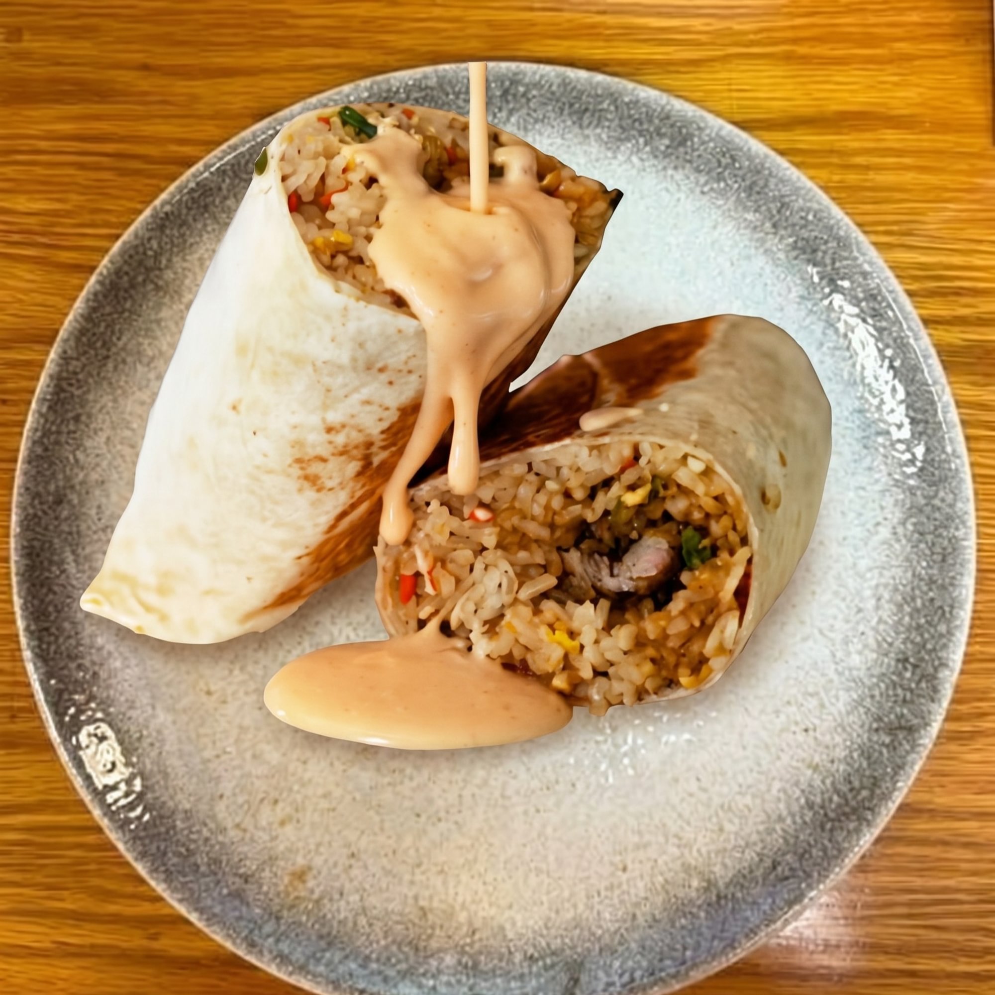 Hibachi Steak Burrito