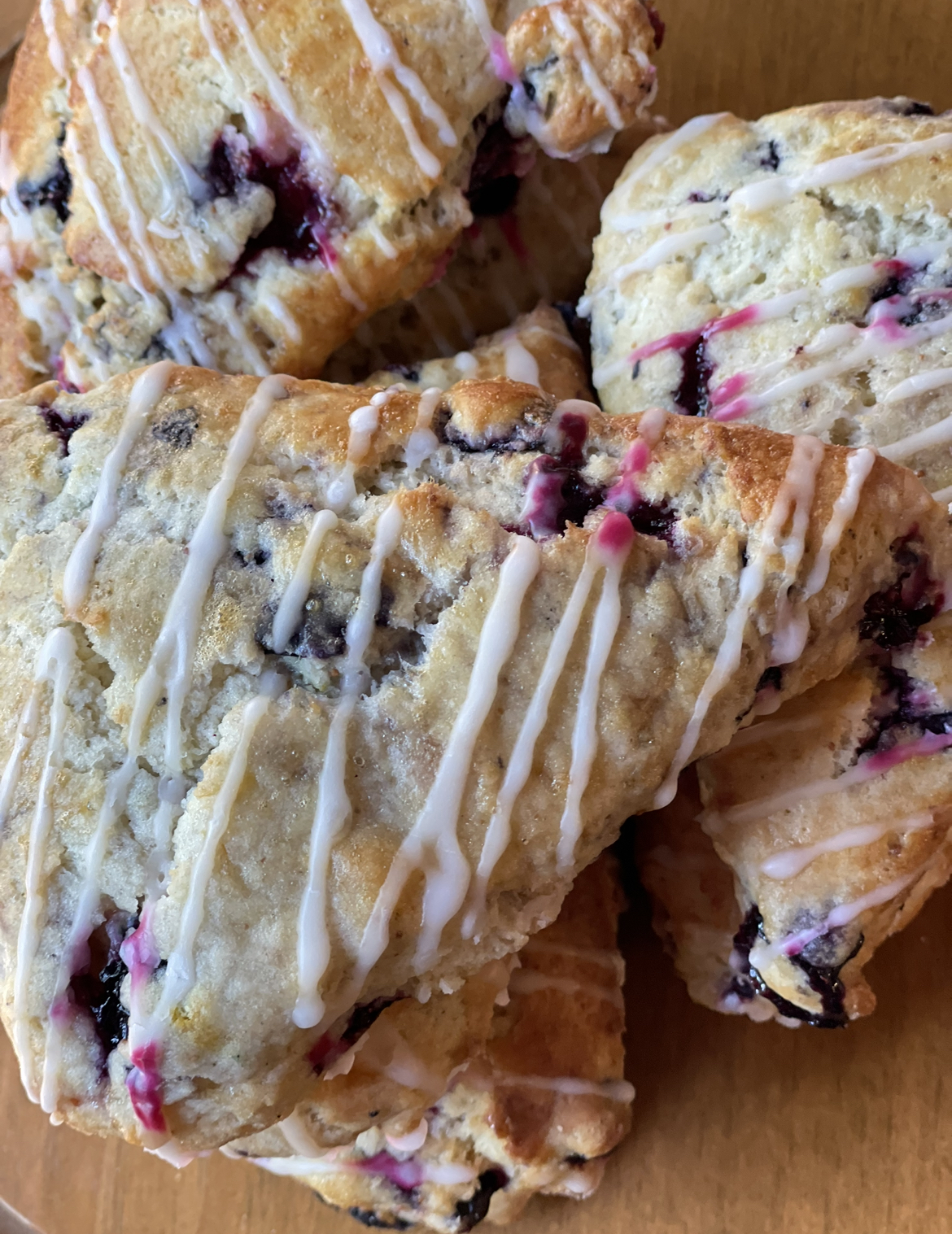 Lemon Blueberry Scone
