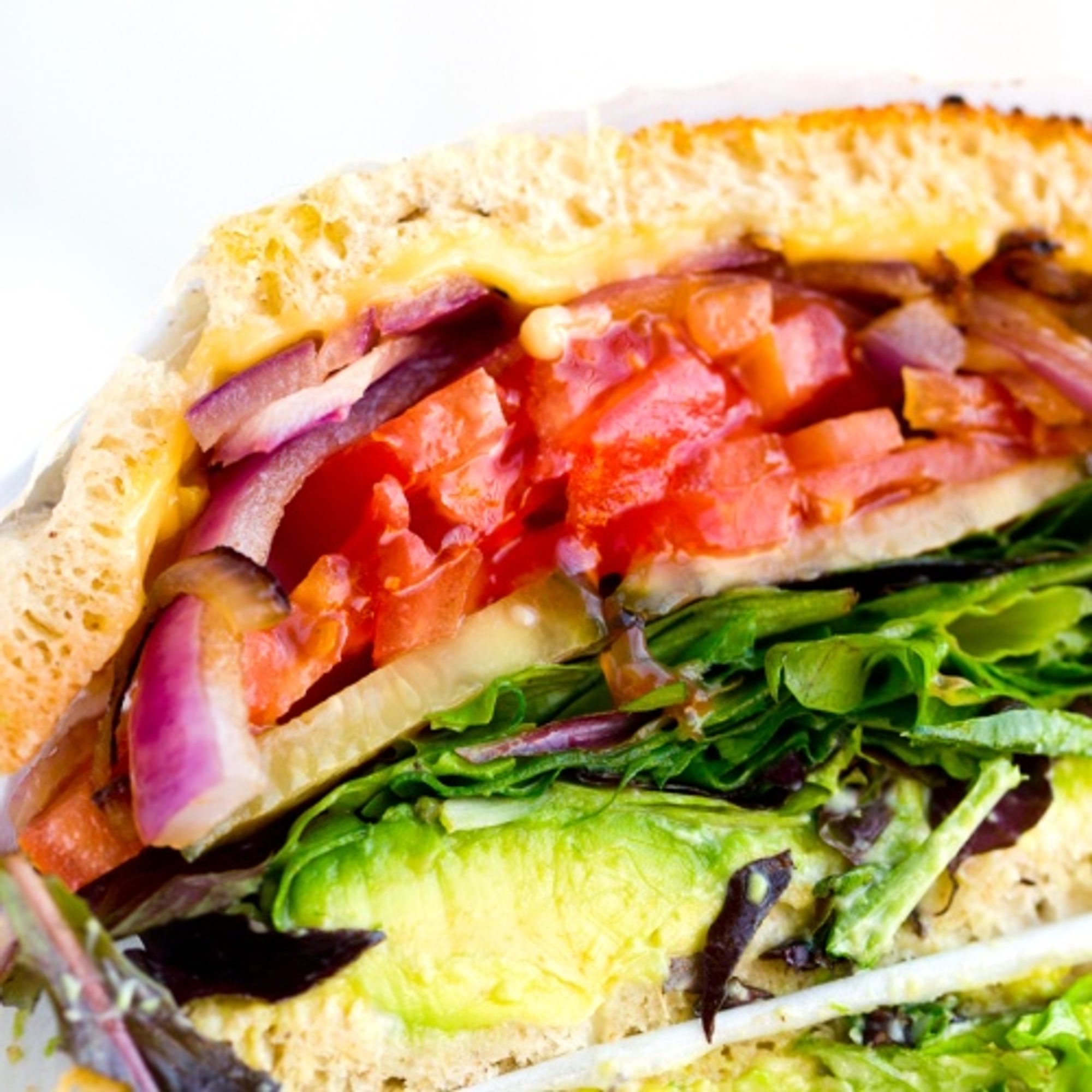 Ultimate Avocado Veggie Sandwich