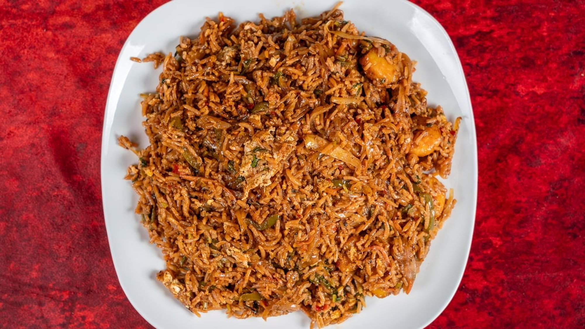 Schezwan Veg Noodles / Rice