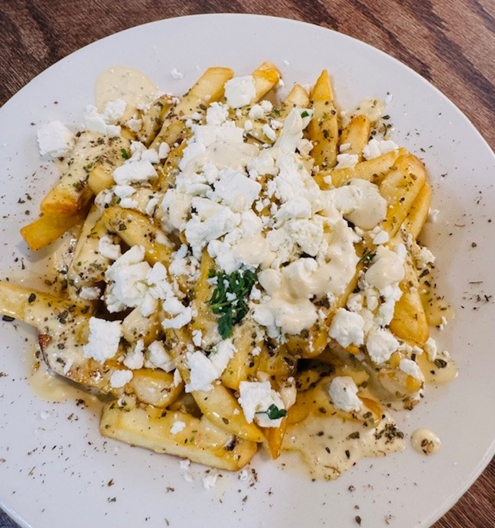 Feta Aioli Fries