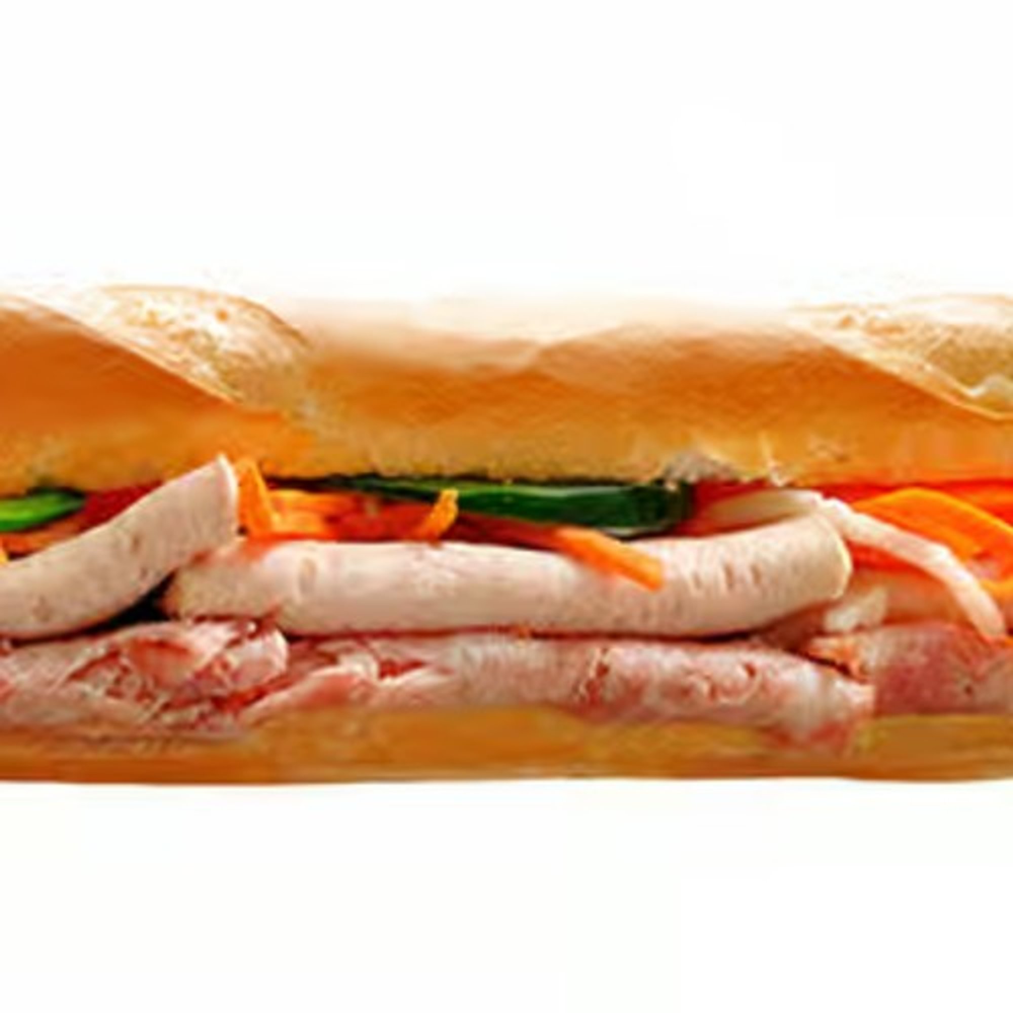 B1 Ham & Meatloaf Baguette