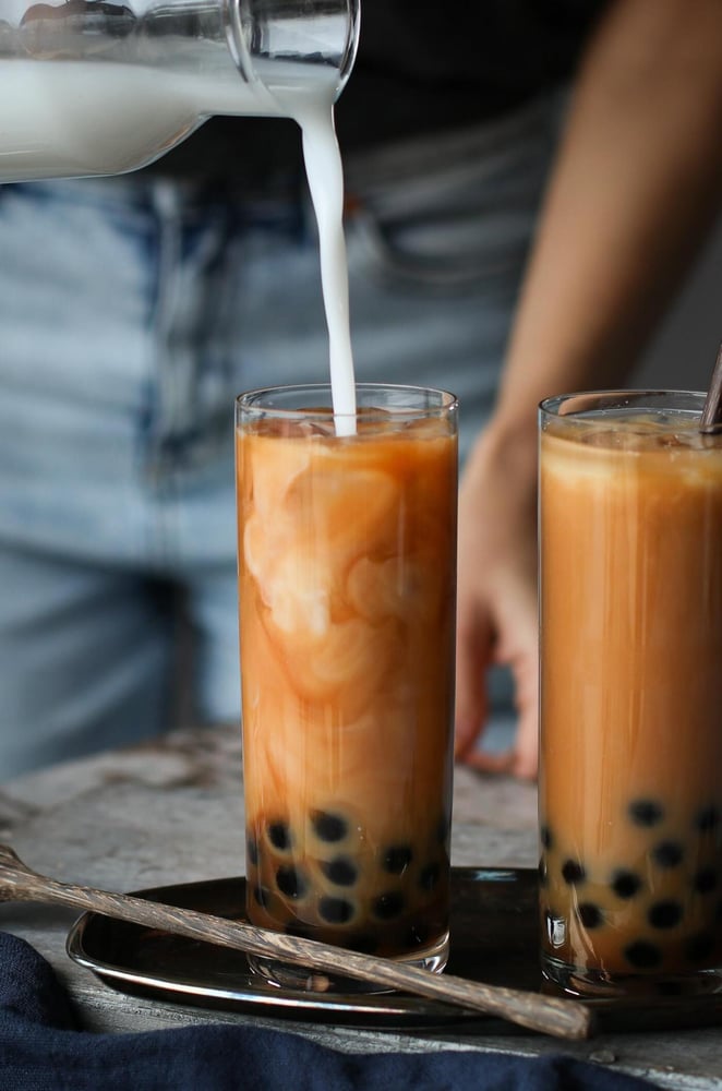 Thai Ice Tea with BOBA