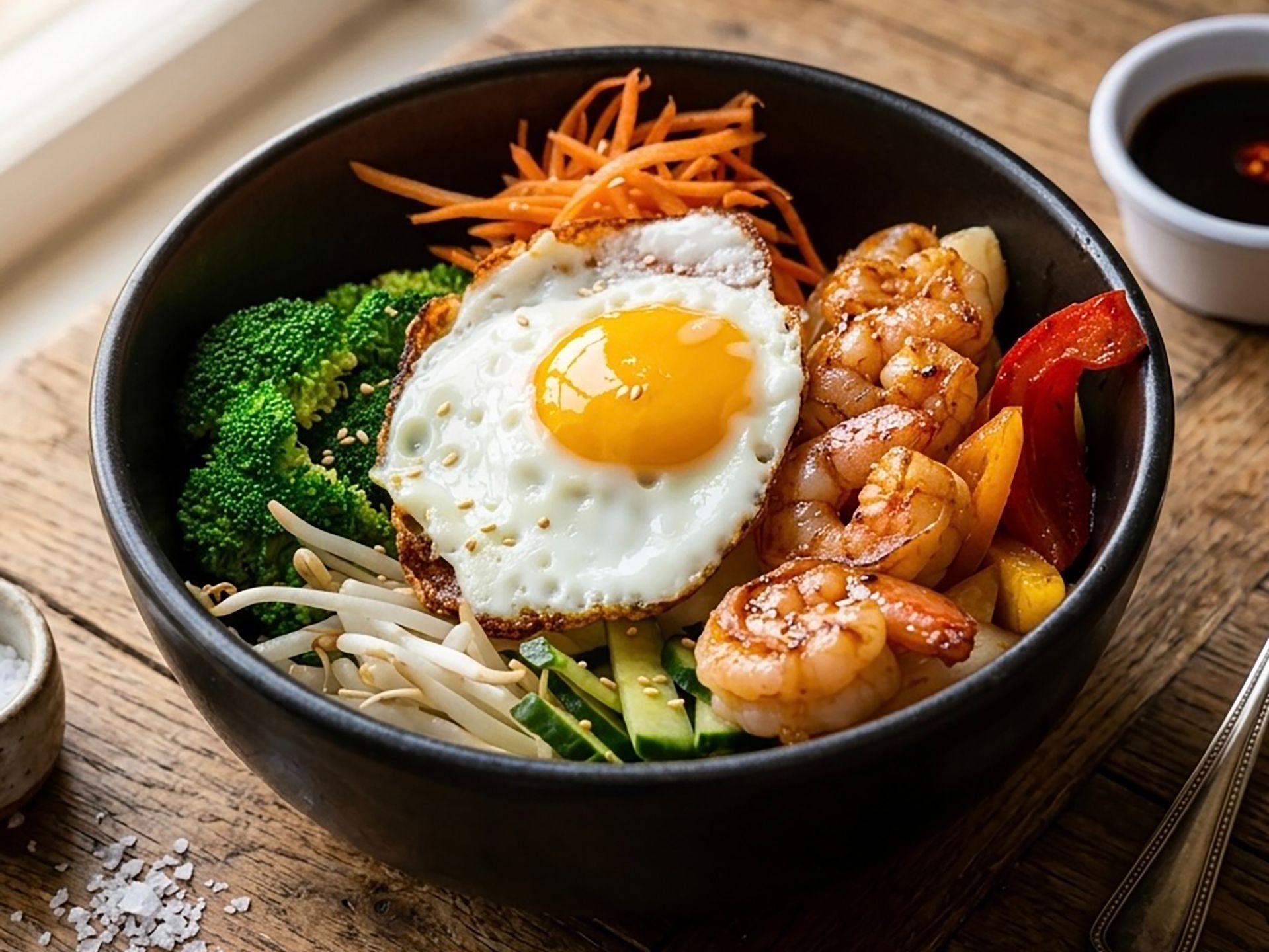 C4. Simmered Shrimp Mixed Rice