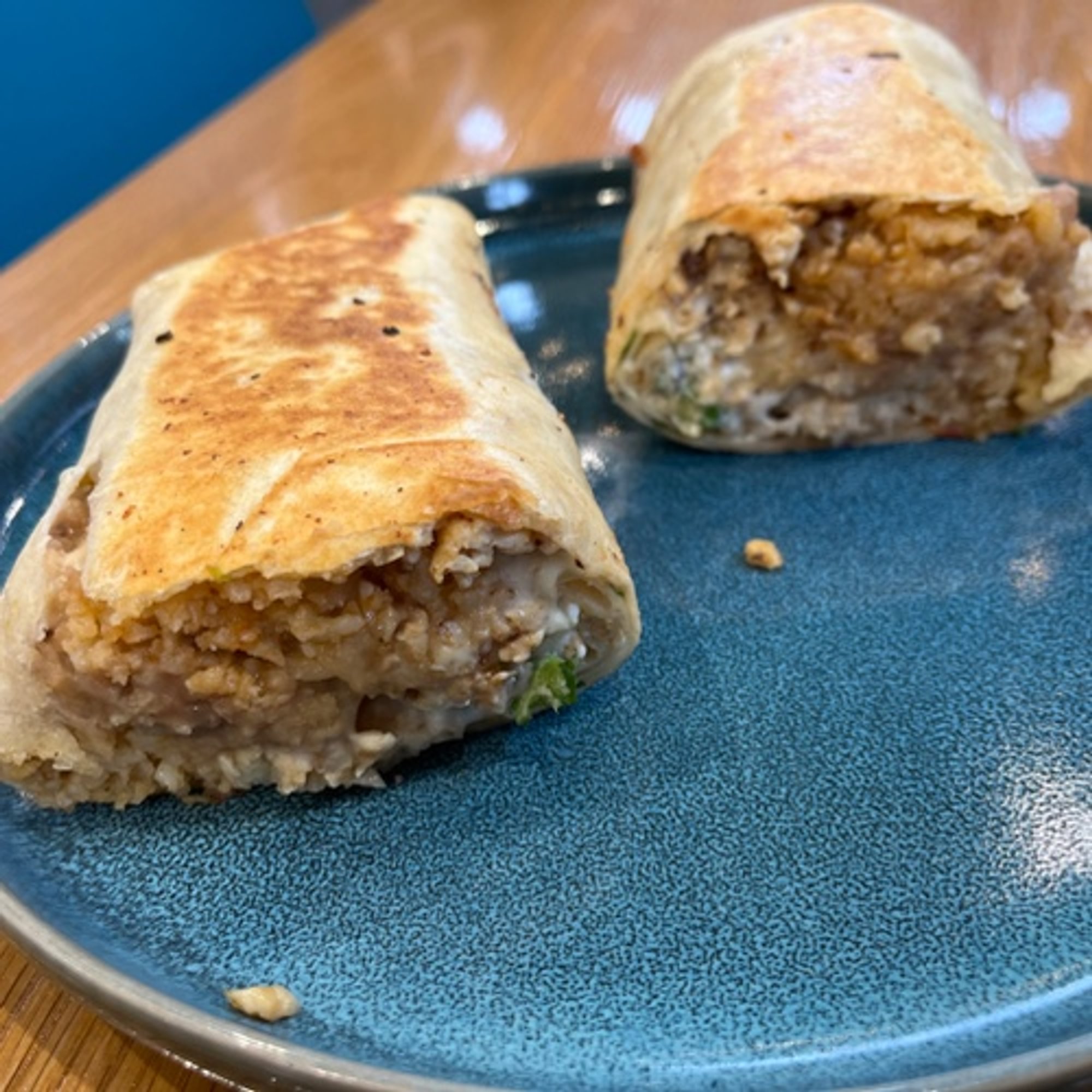 Shredded Chicken Burrito