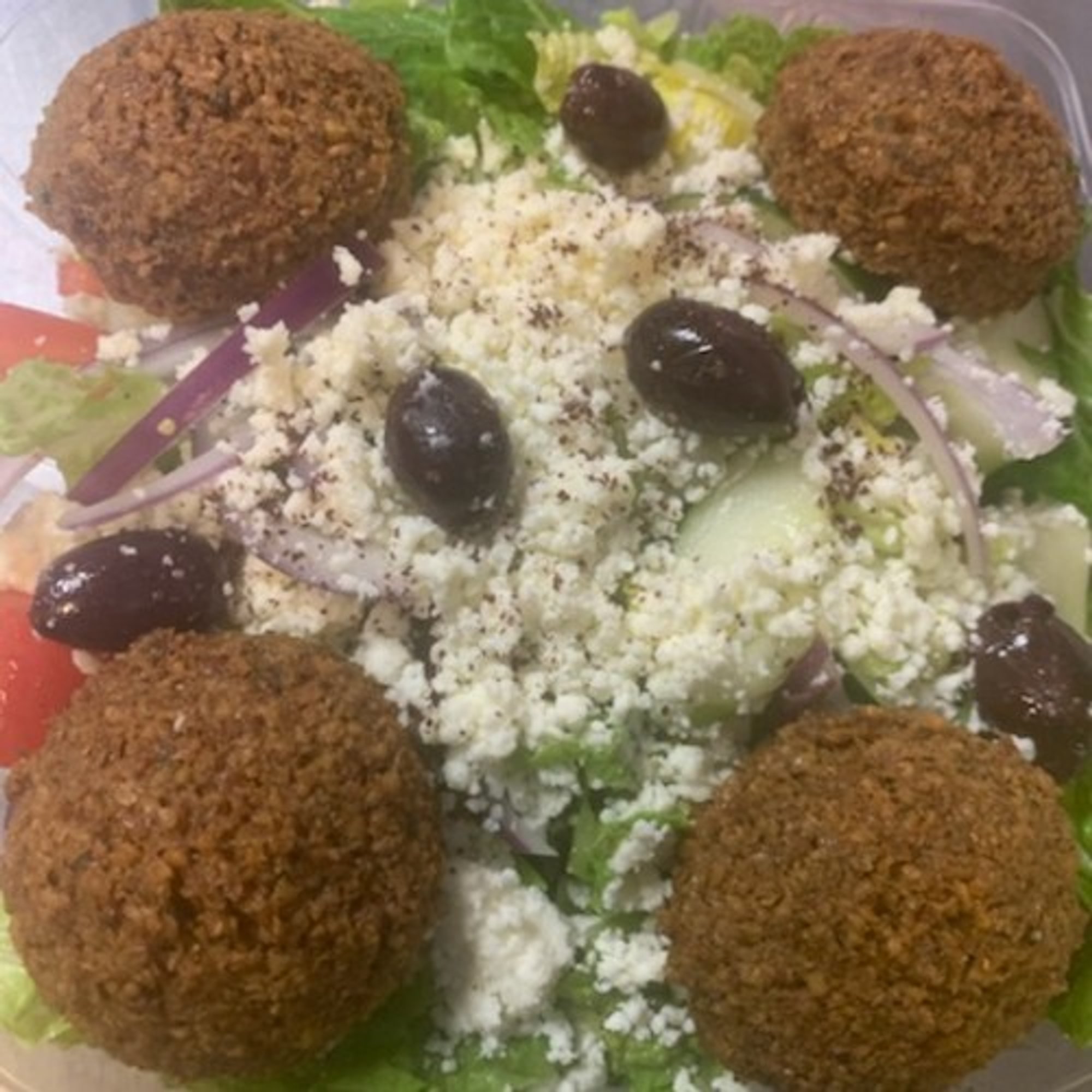 Falafel Greek Salad