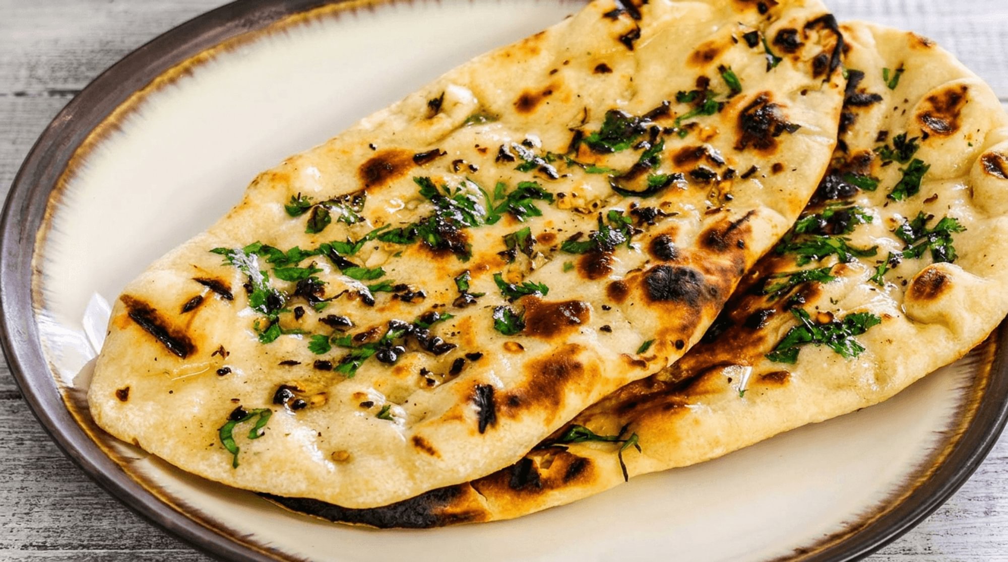Cheese Chilli Garlic Naan