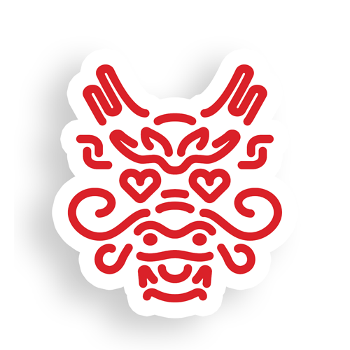 Sticker- Dragon Logo