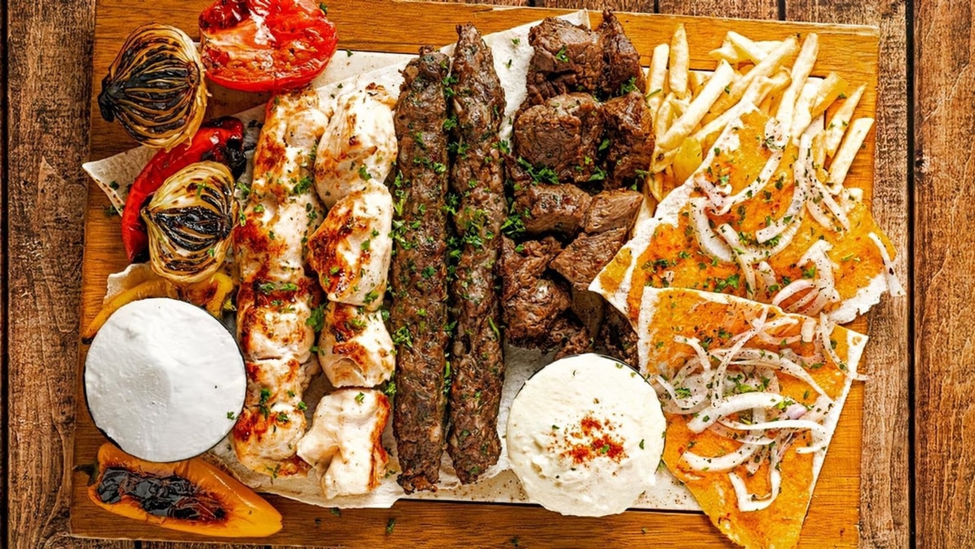 DOUBLE MIXED GRILL (2 of Each)