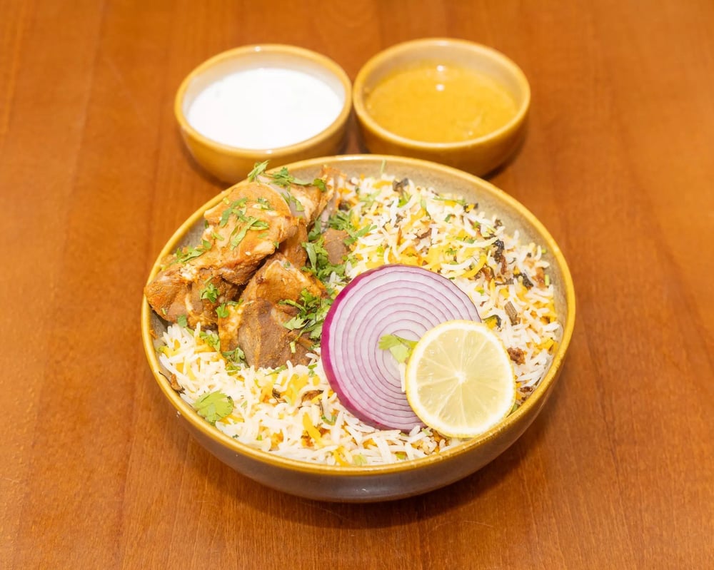 Mutton Fry-Piece Biryani