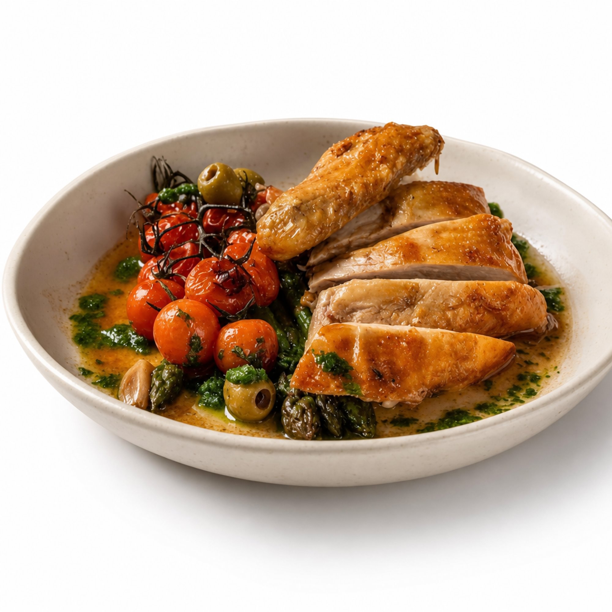 Broiled Spring Chicken