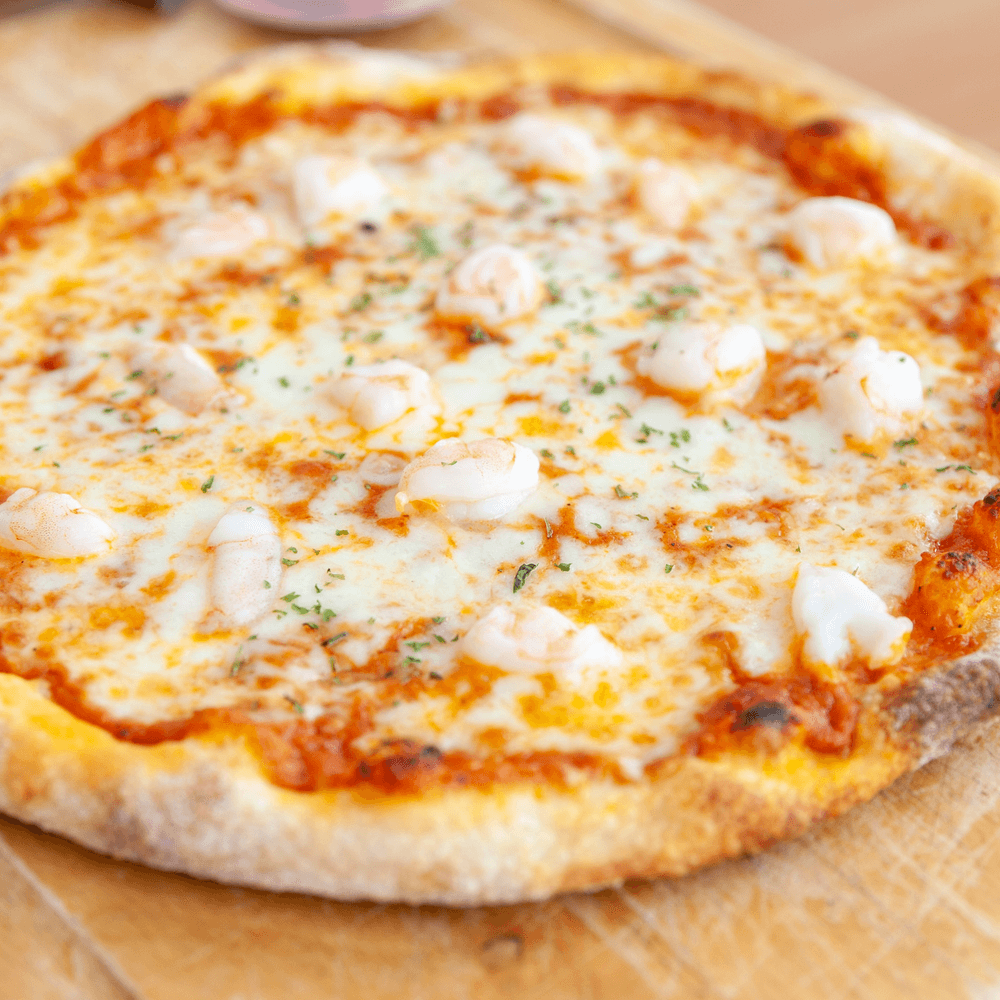 Shrimp Vodka Sauce Pizza