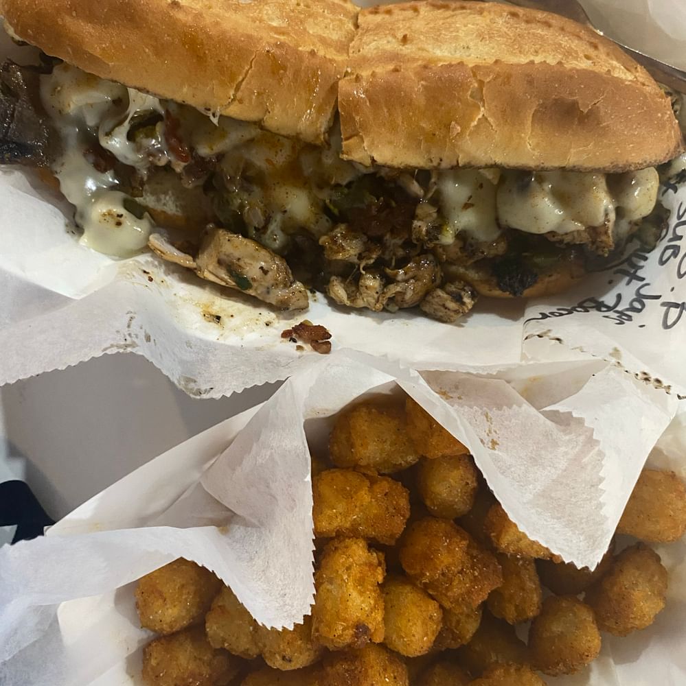 The Samburger Beef Philly or Chicken