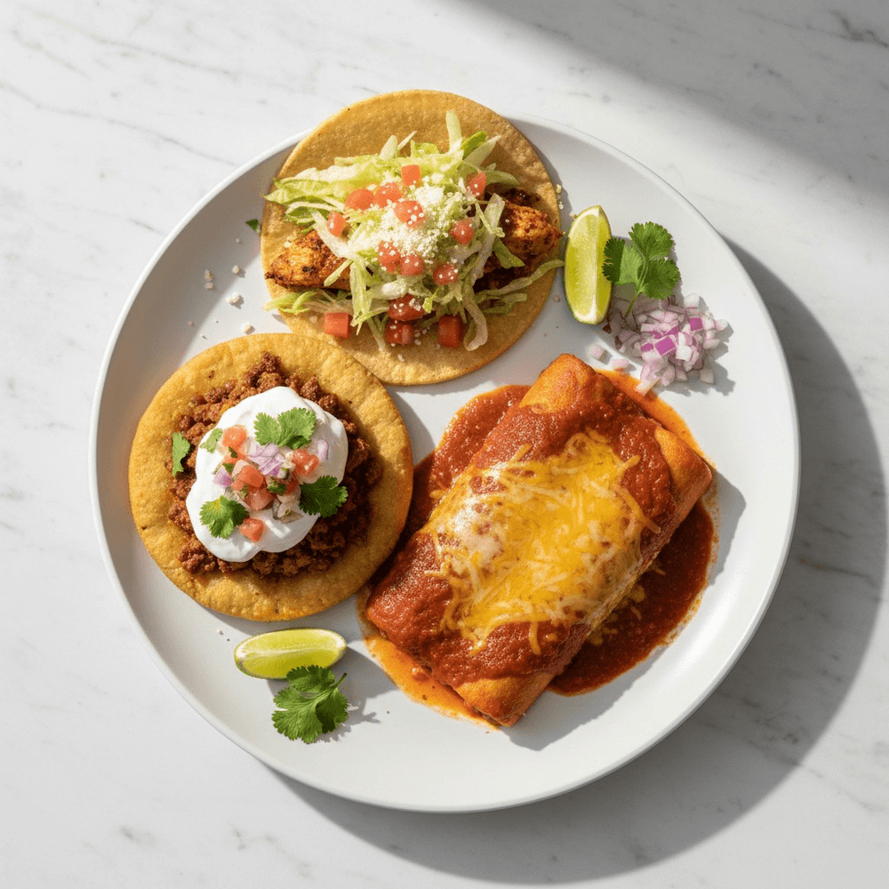 2. Taco, Enchilada and Chalupa Combo