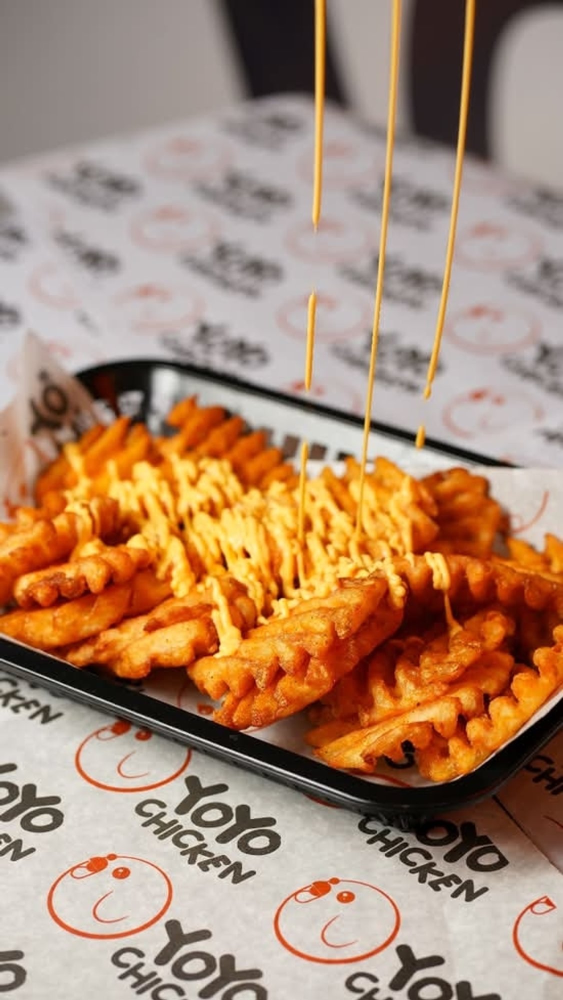 Waffle Fries Medium