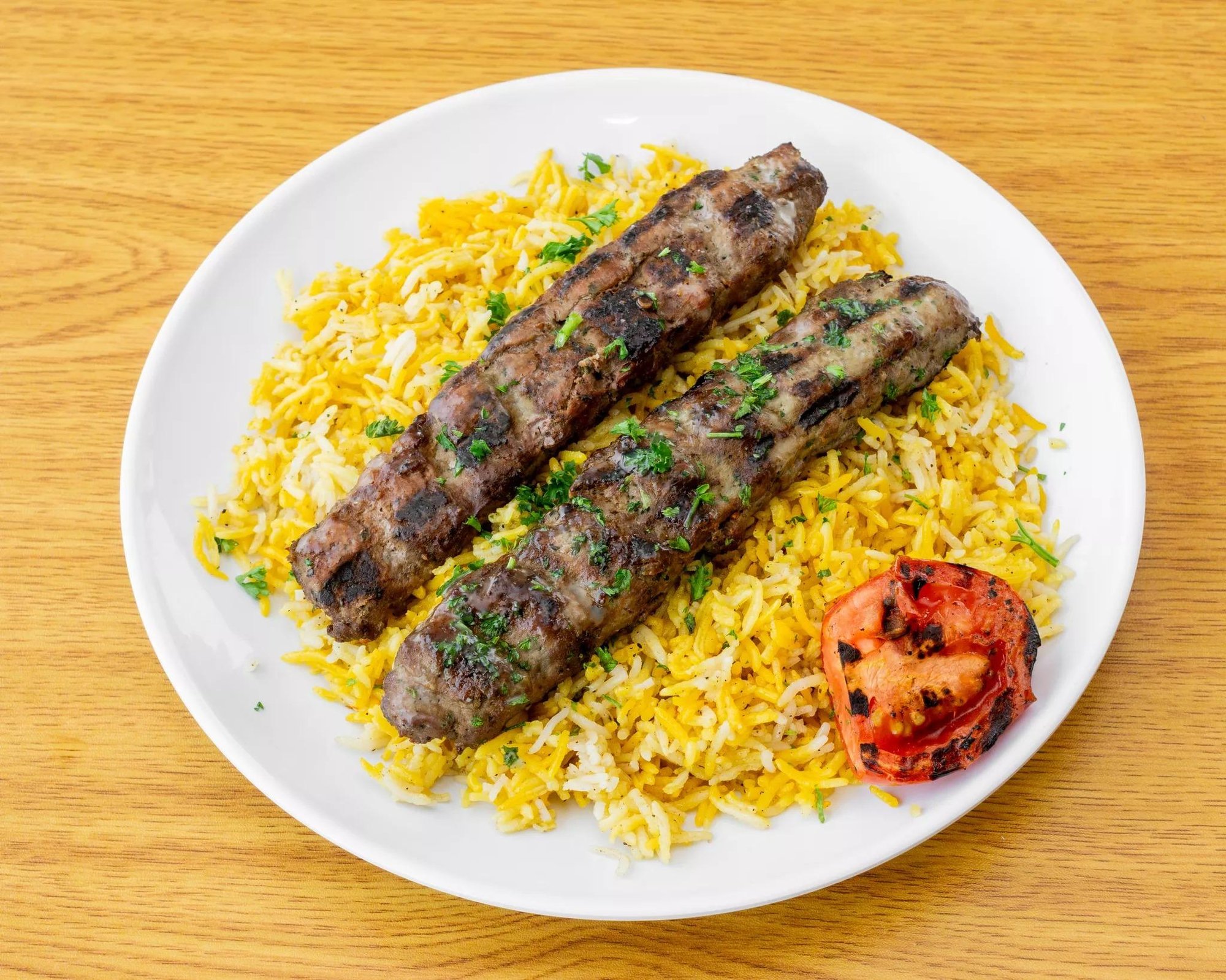 Beef Kabob Plate
