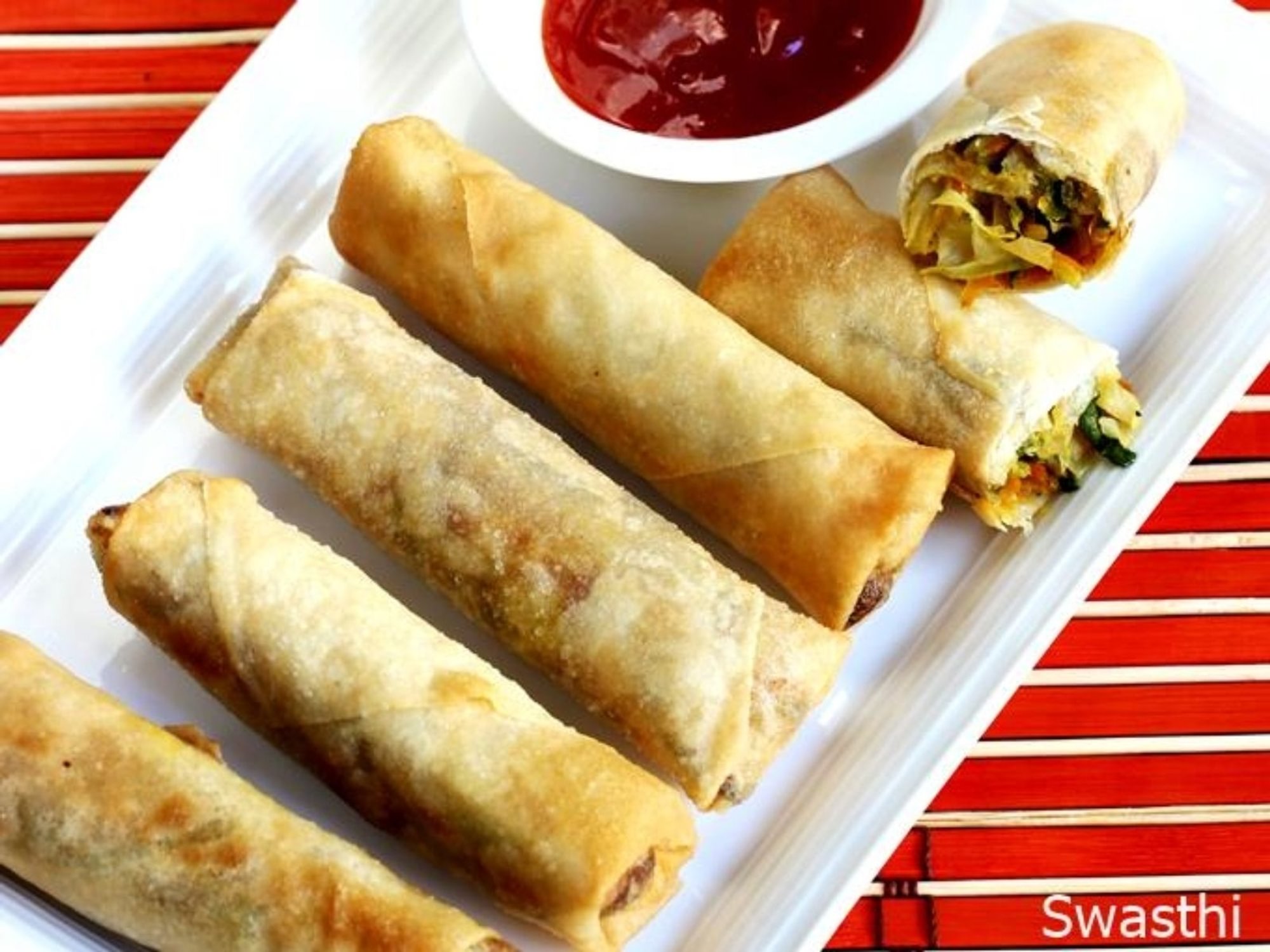 Vegetable Spring Rolls (5pc)
