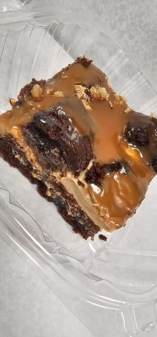 Chocolate Caramel Square