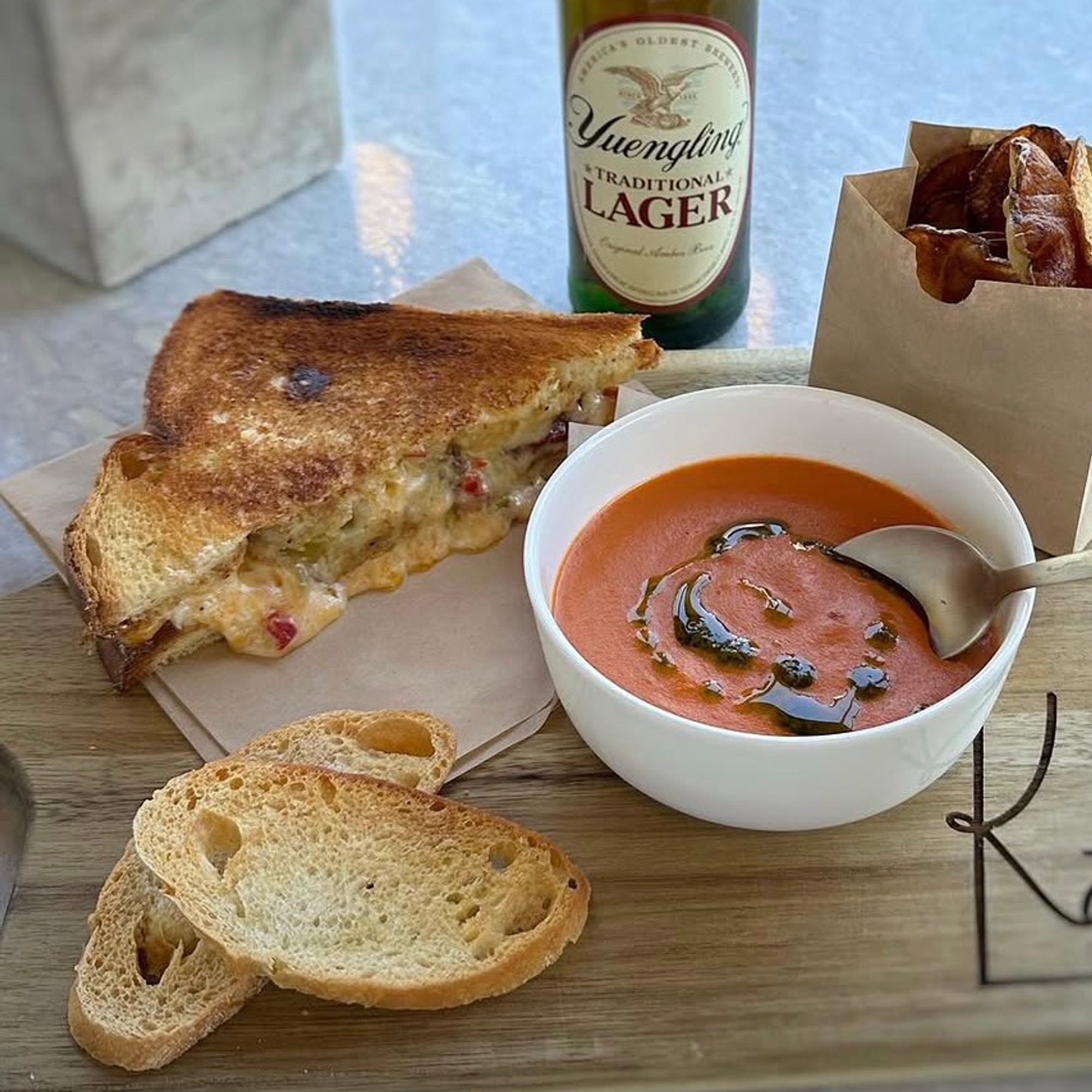 1/2 Pimento Grilled Cheese
