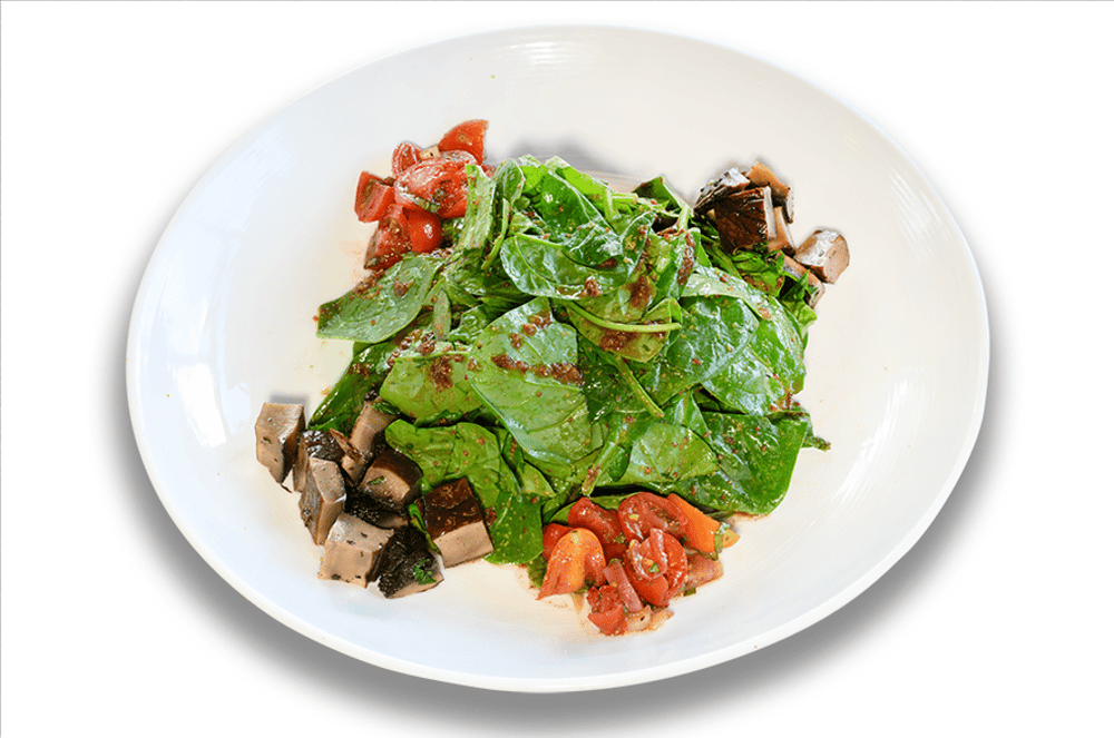 Spinach & Portobello Salad