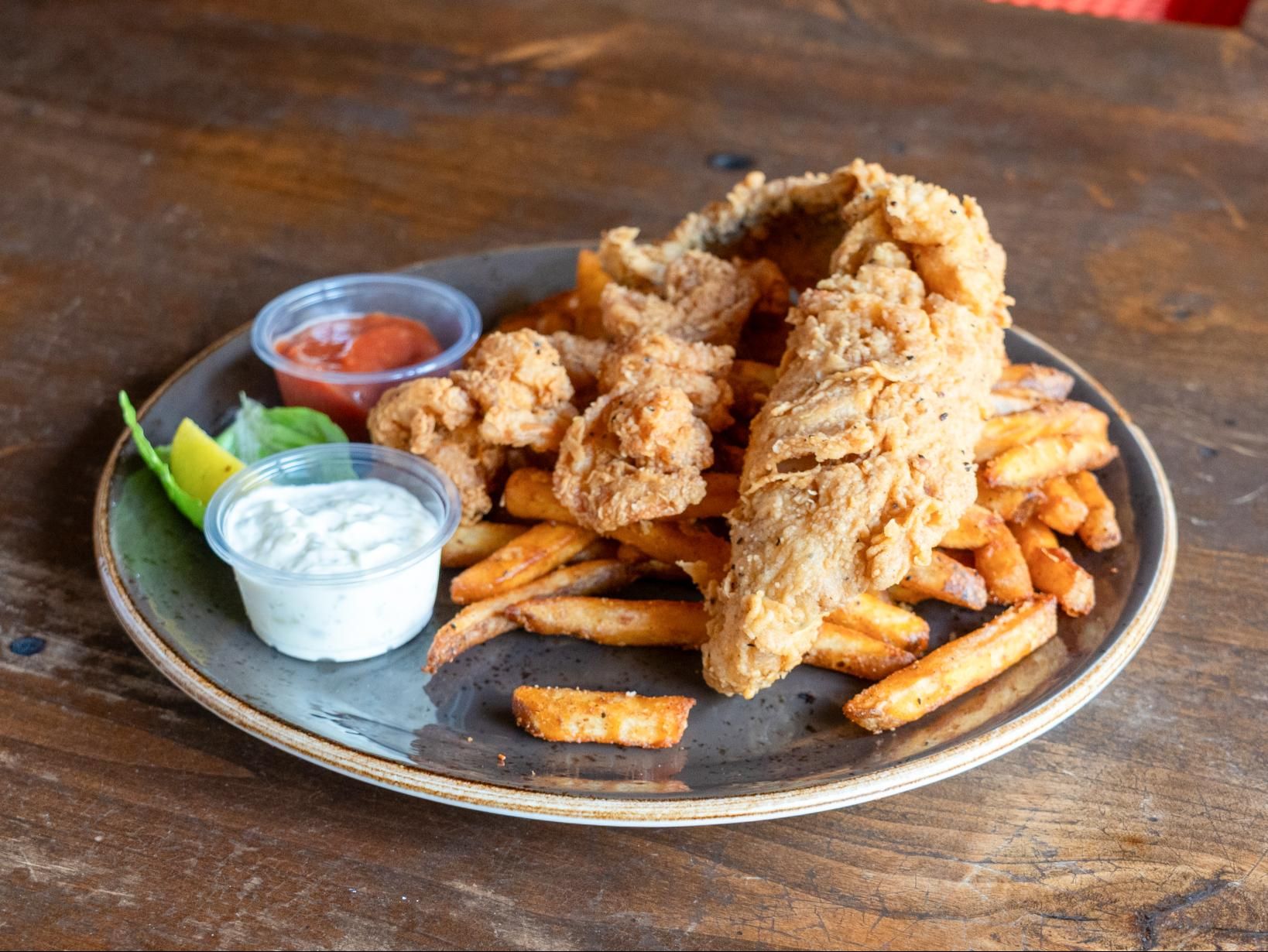 Shrimp (8) and Fish (1) Basket