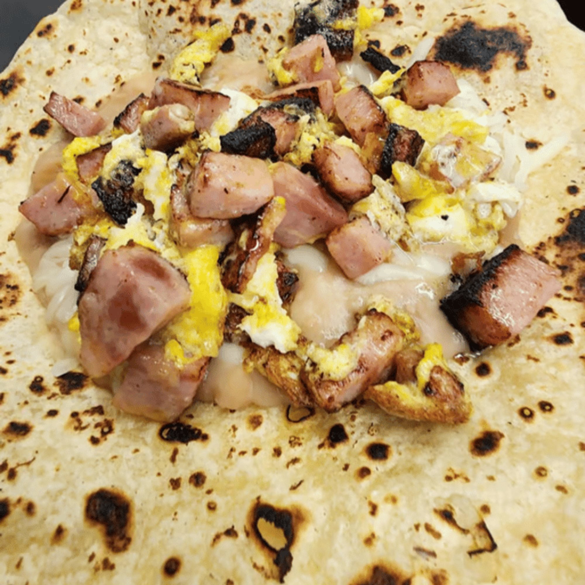 Breakfast Burrito: Ham