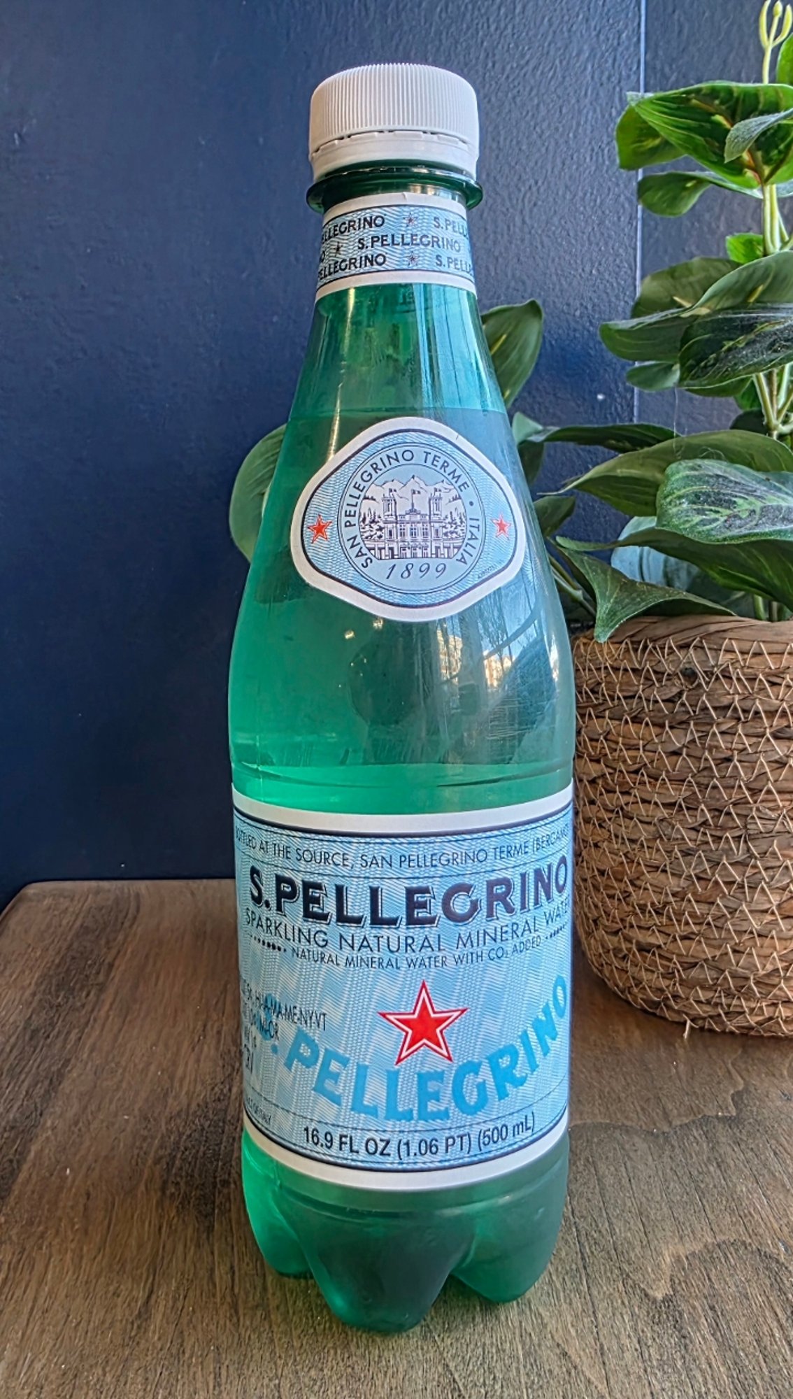 San Pellegrino Water, 16.9oz Bottle