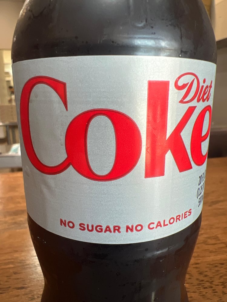 Bottle Diet Coke