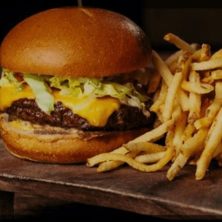 Cheeseburger and Fries