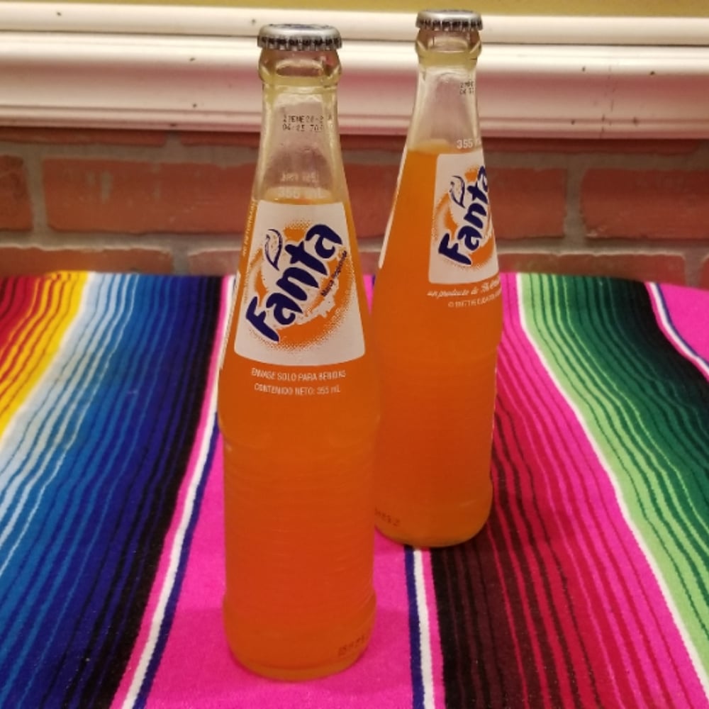 Fanta Pop Soda (Glass Bottle)