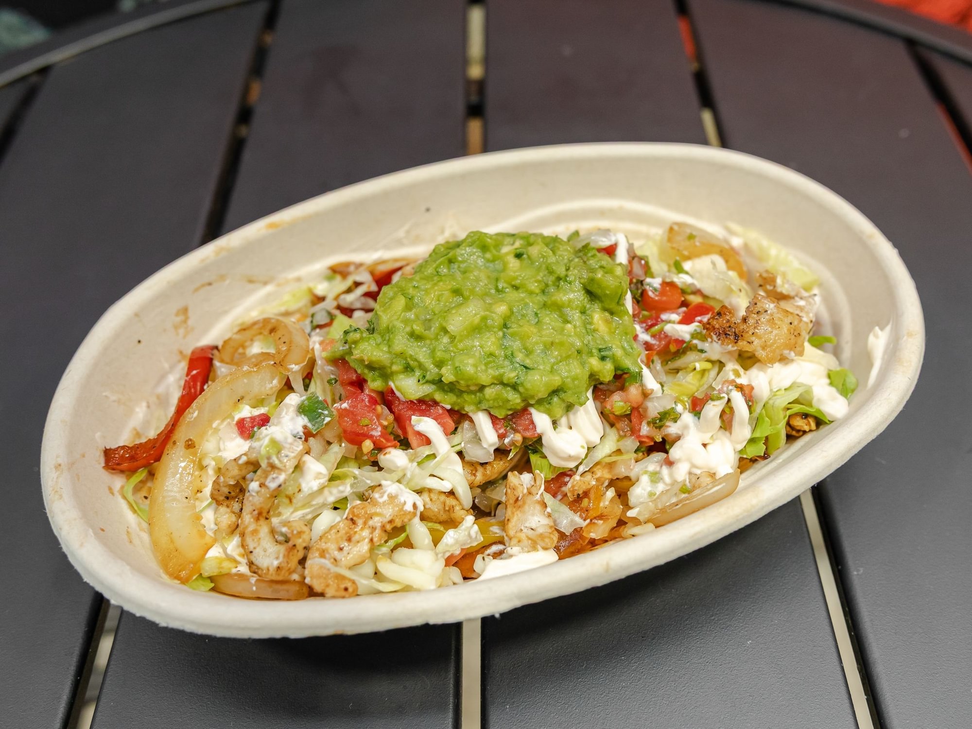 Chicken Fajitas Bowl